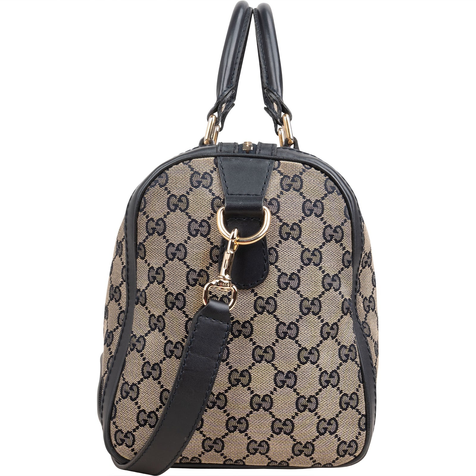 Gucci - Web Stripe Boston Bag 30