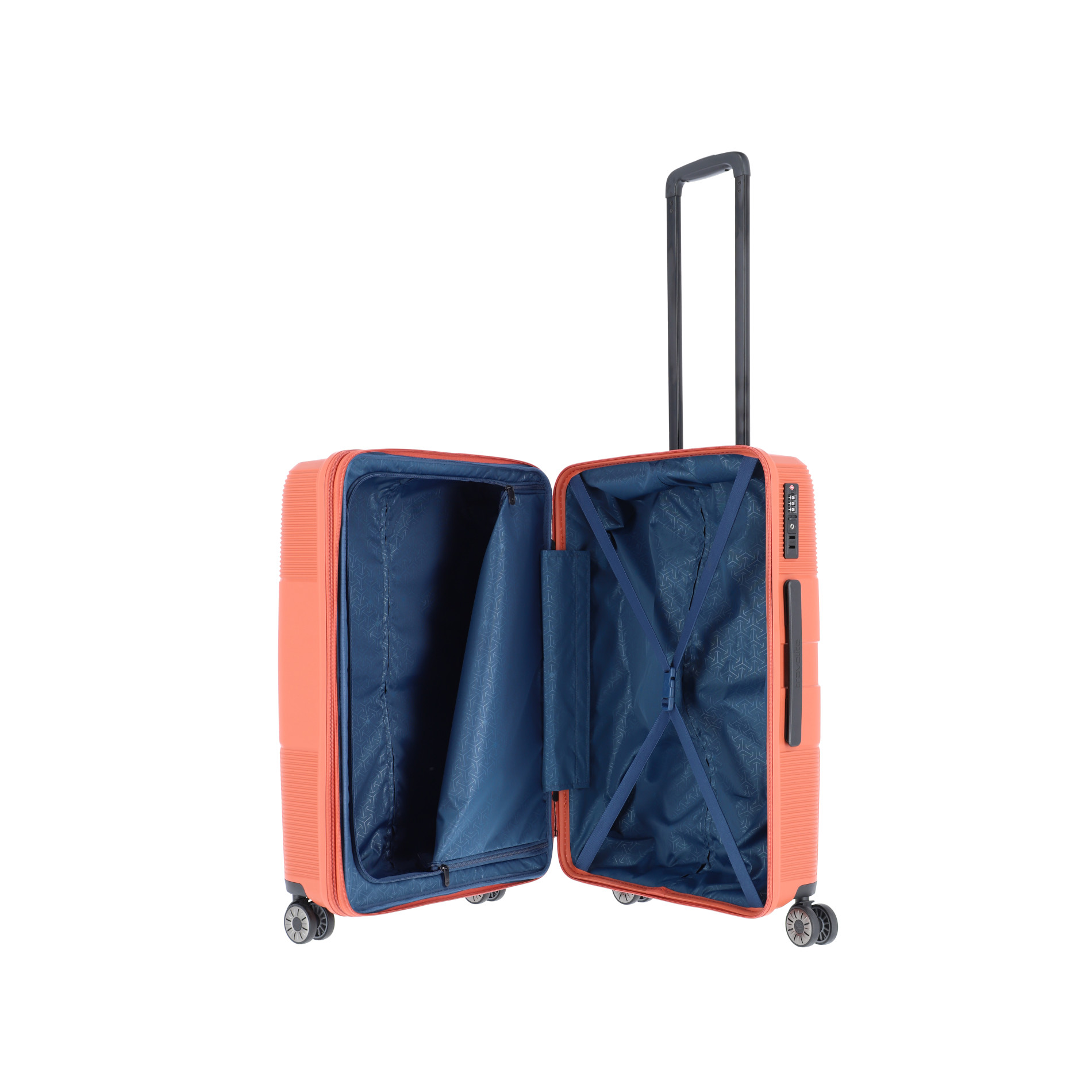 WAAL suitcase set size L/M/S - Terracotta