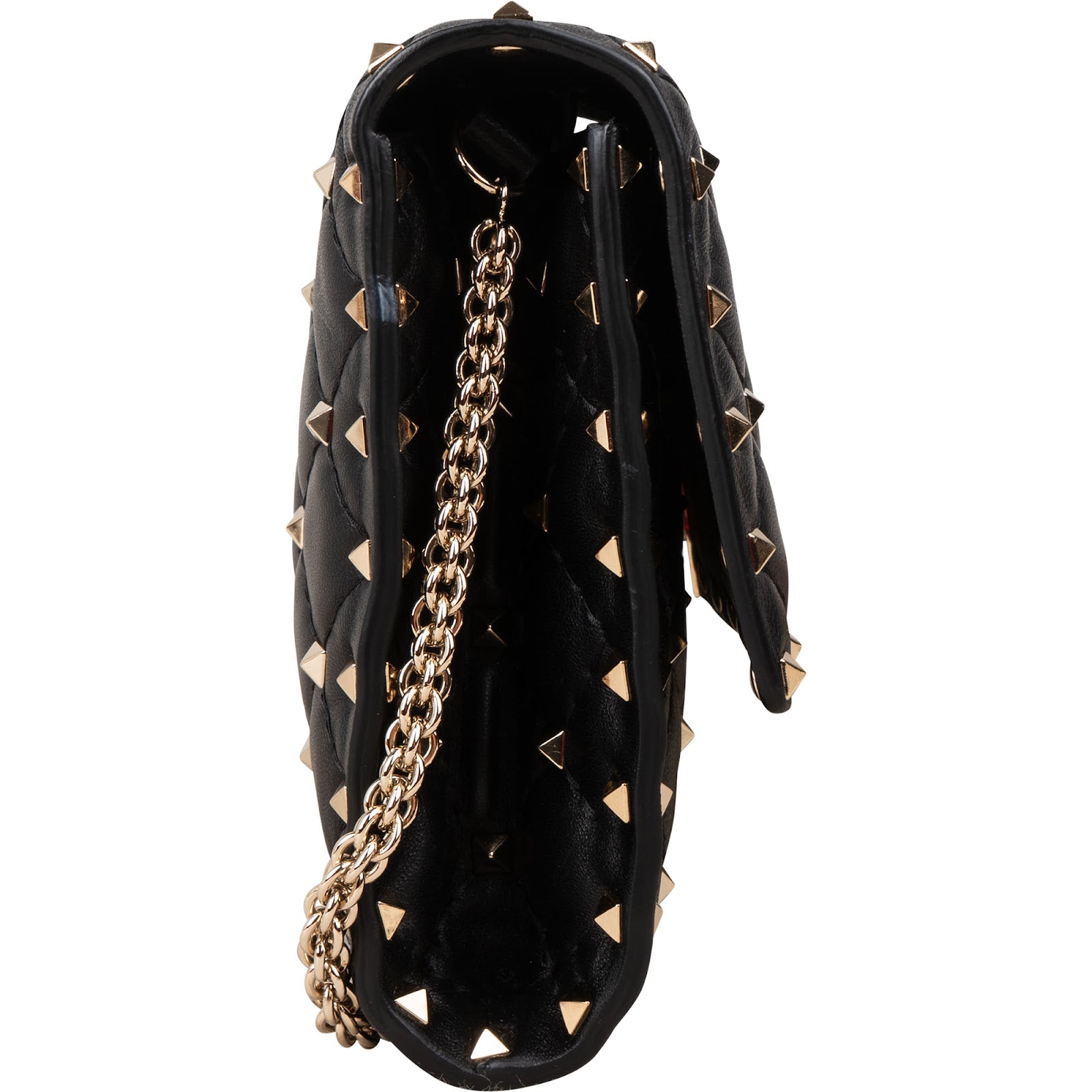 Valentino Garavani -  Rockstud Spike Chain Crossbody Bag