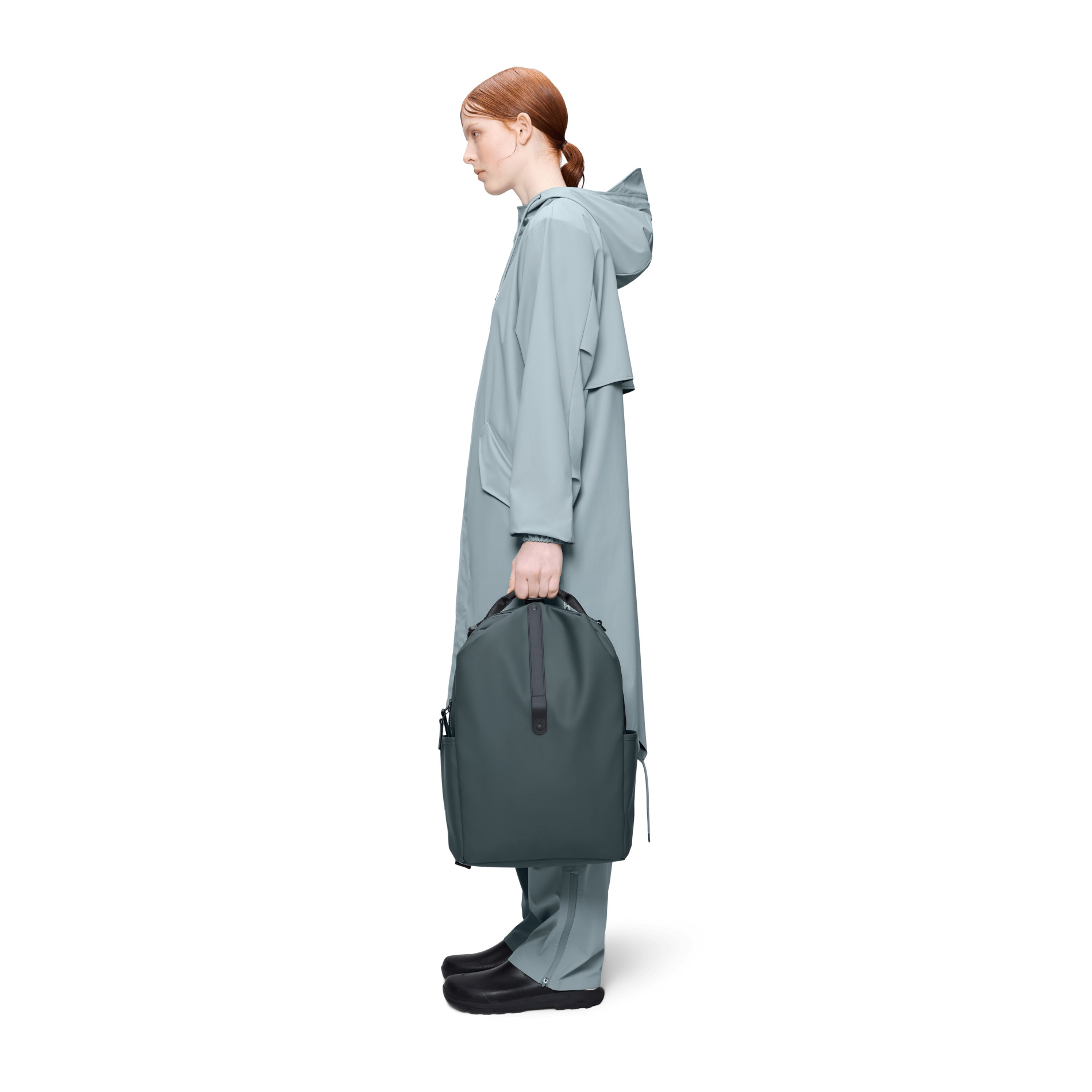 Clip Front Backpack W3 - Dark Grey