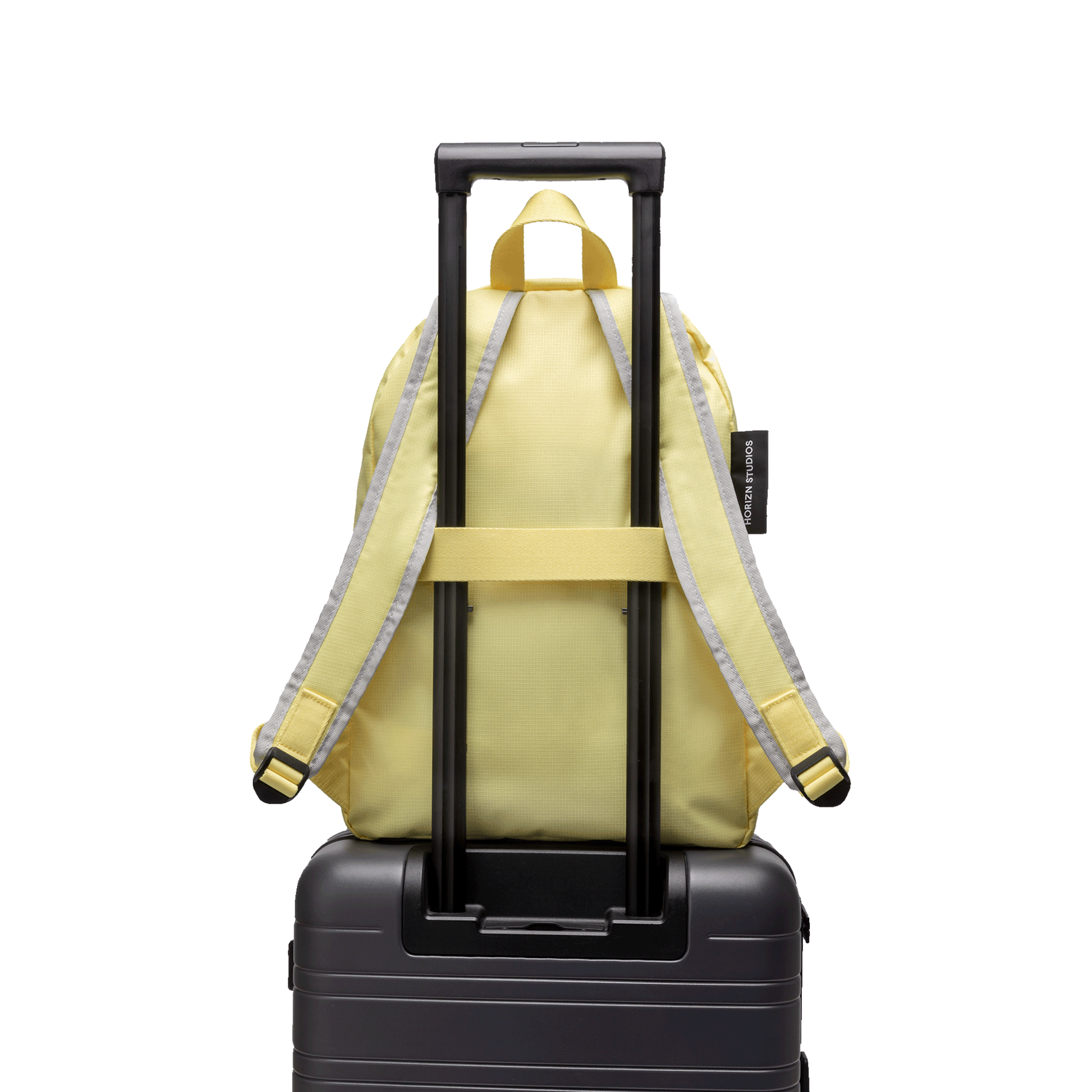 Shibuya Daypack M - Glossy Lemon / Light Quartz Grey