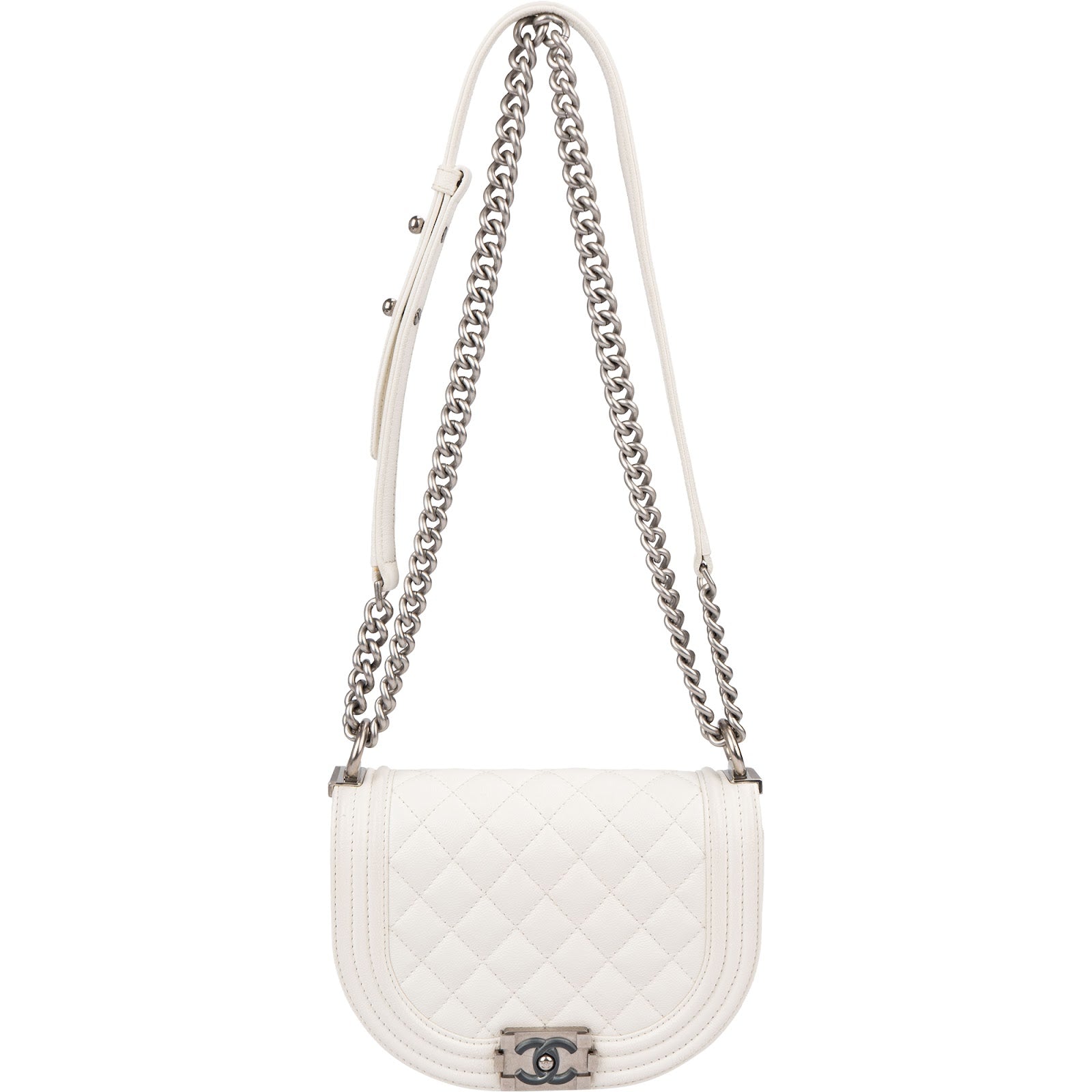 Chanel - Small Boy Messenger Single Flap Crossbody Bag