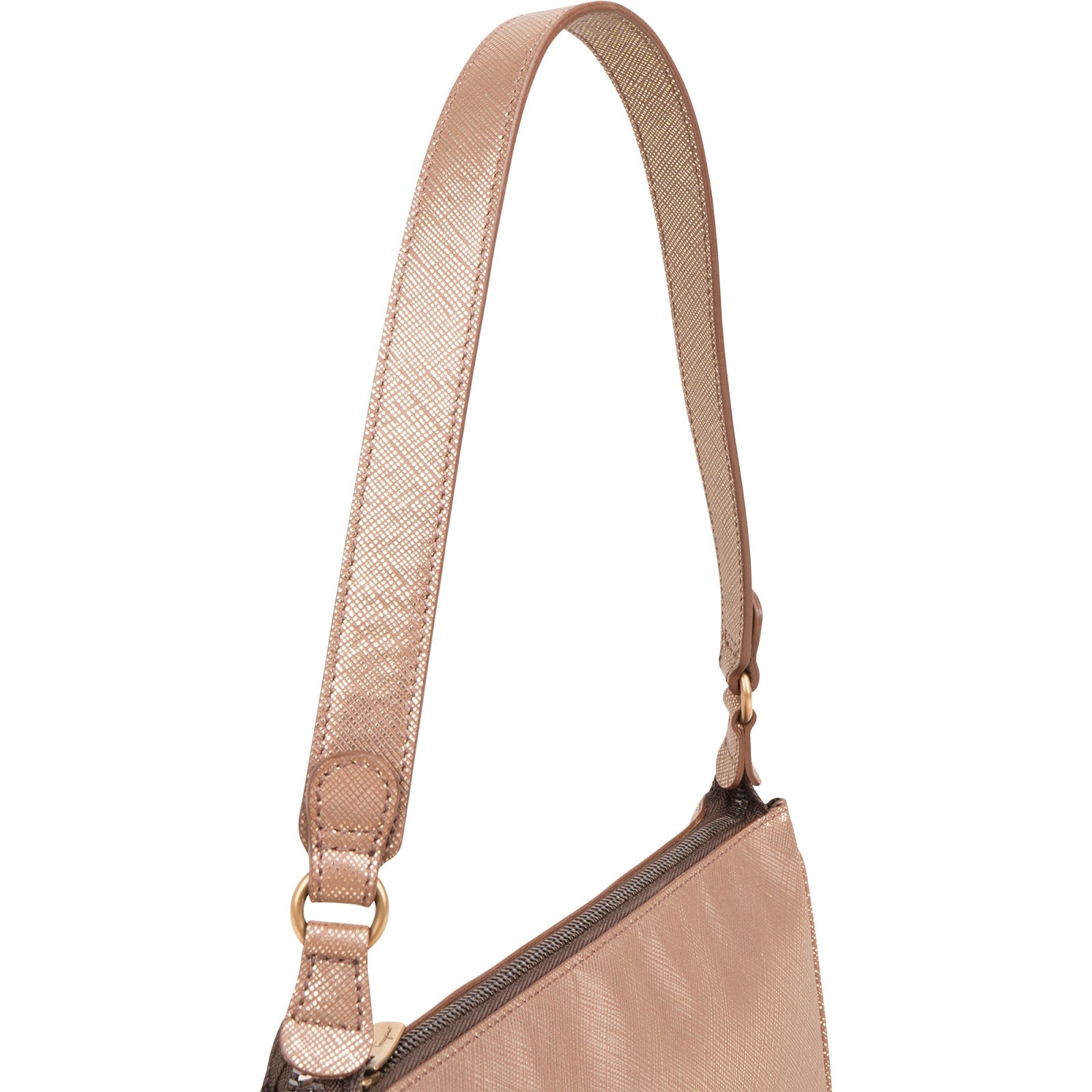 Salvatore Ferragamo Gancini Baguette Handbag