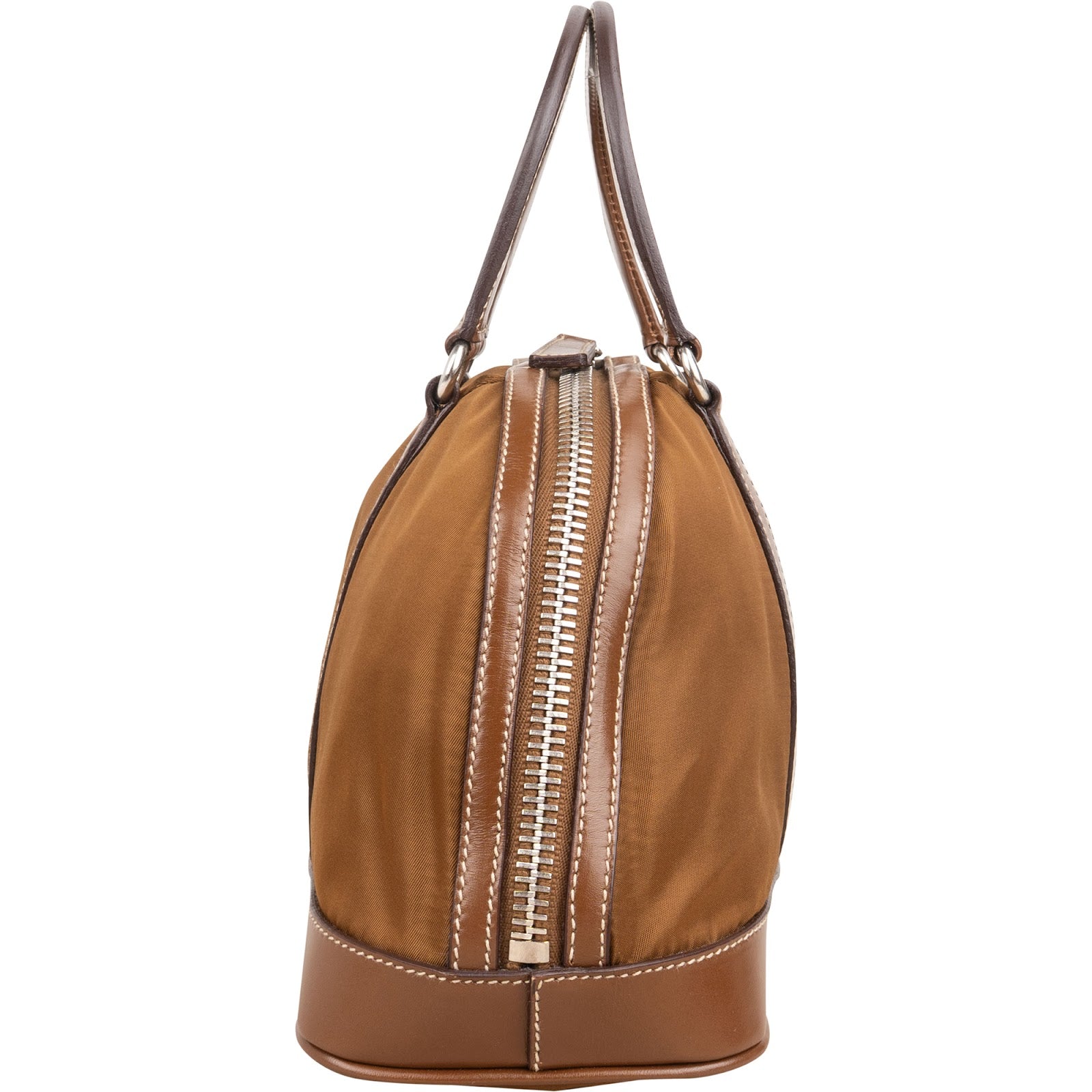Prada - Tessuto Triangle Bauletto Small Handbag