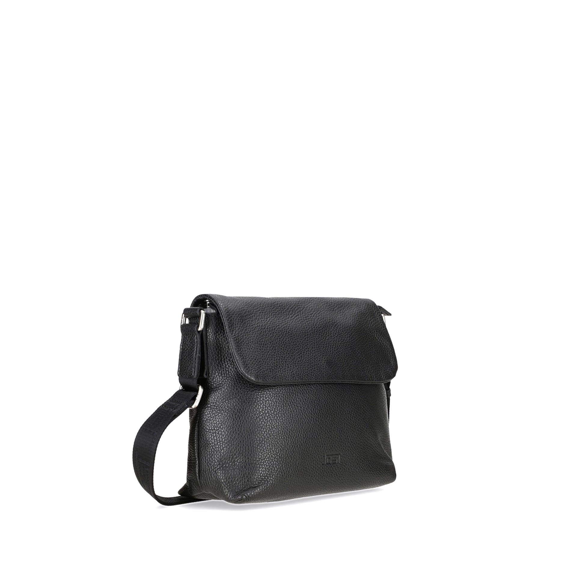 VIKA Umhängetasche mit Klappe - schwarz