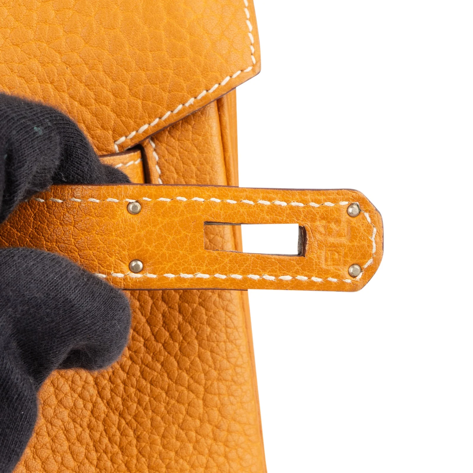 Hermès Grained Togo Leather Natural Sable Birkin 35 Handbag