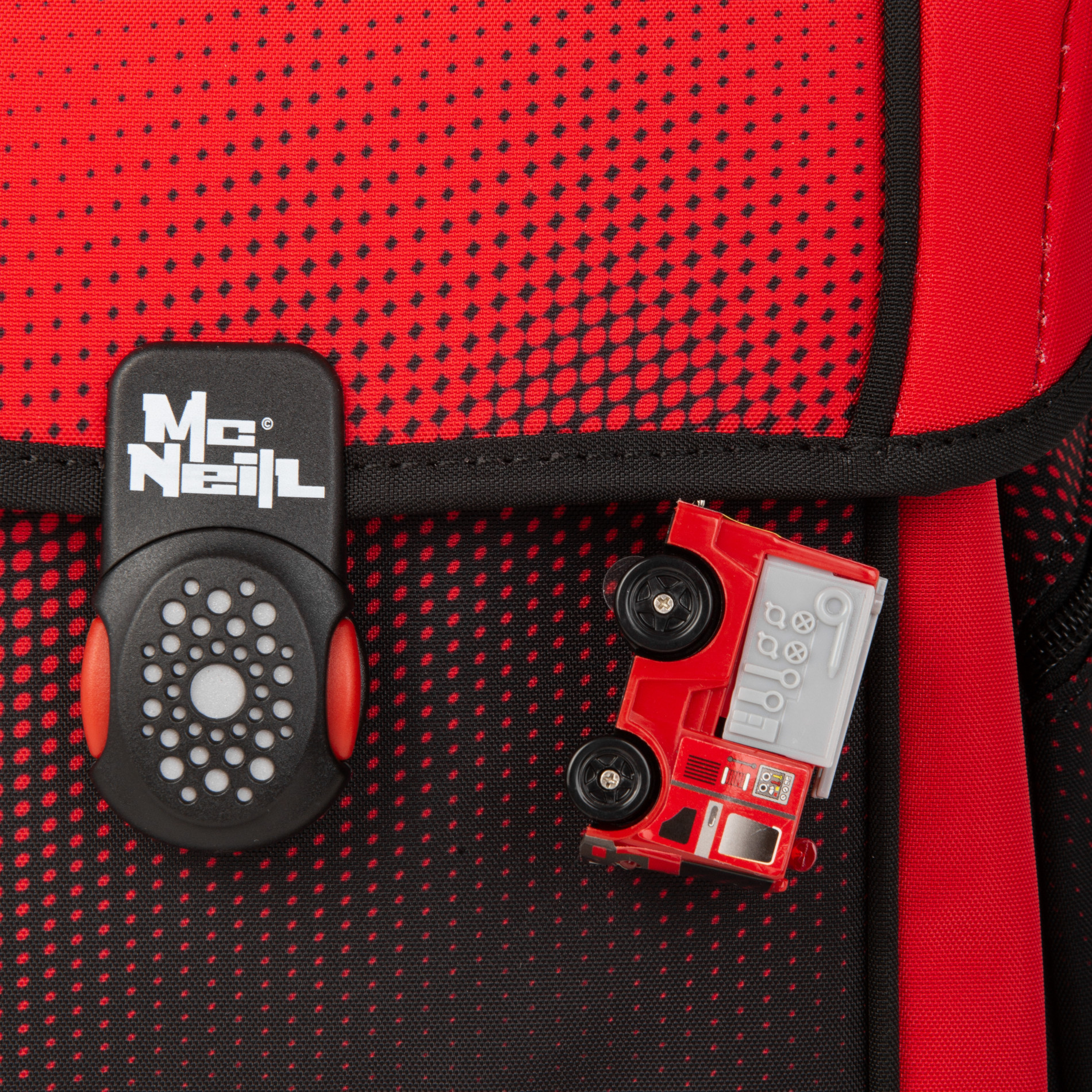 McNeill Schulranzen-Set PERFECTO 5tlg. - Gradient Cranberry