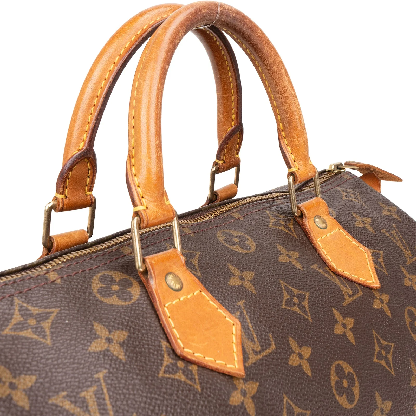 Louis Vuitton Canvas Monogram Speedy 30 Boston Bag