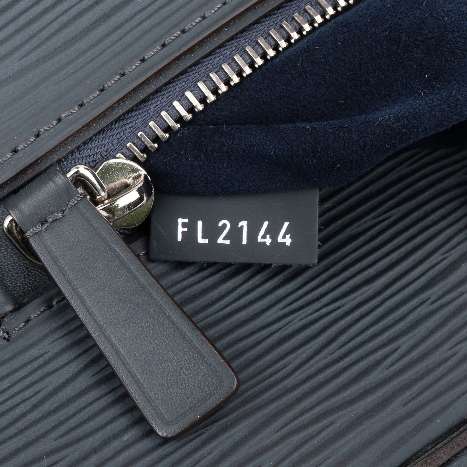 Louis Vuitton Blue Epi Leather Bassano Porte-Documents Voyage Handbag