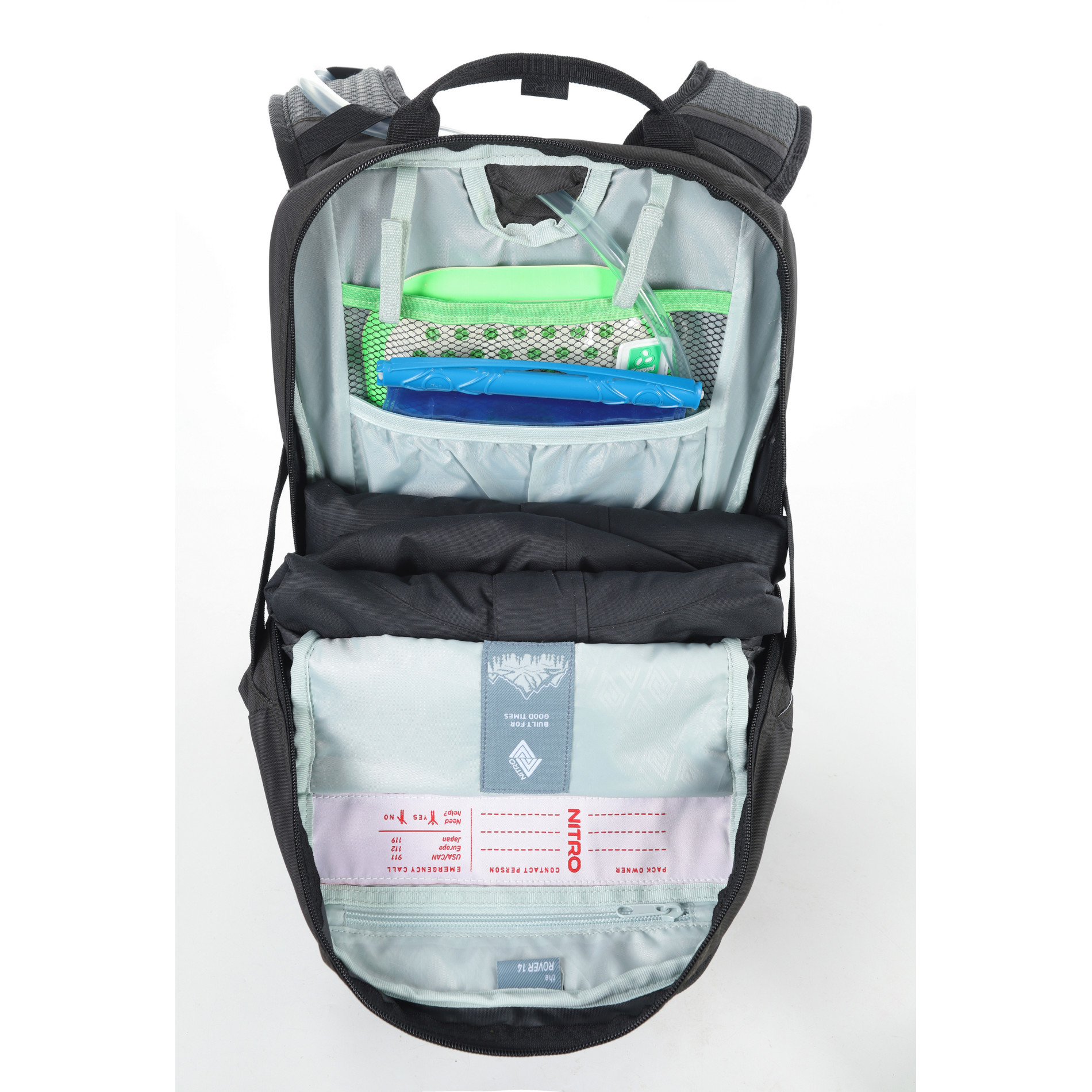 Snowboardrucksack ROVER 14 - Raven