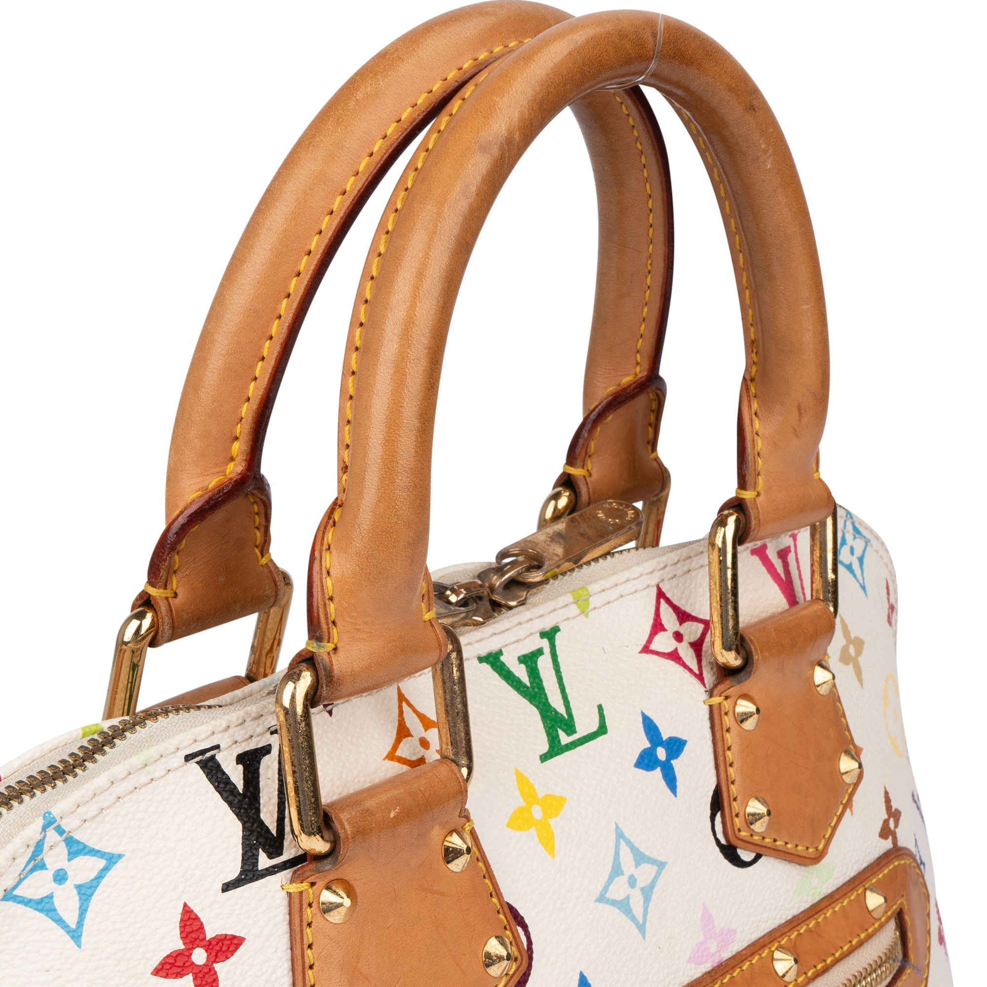 Louis Vuitton Limited Murakami Multicolor Alma PM Handbag