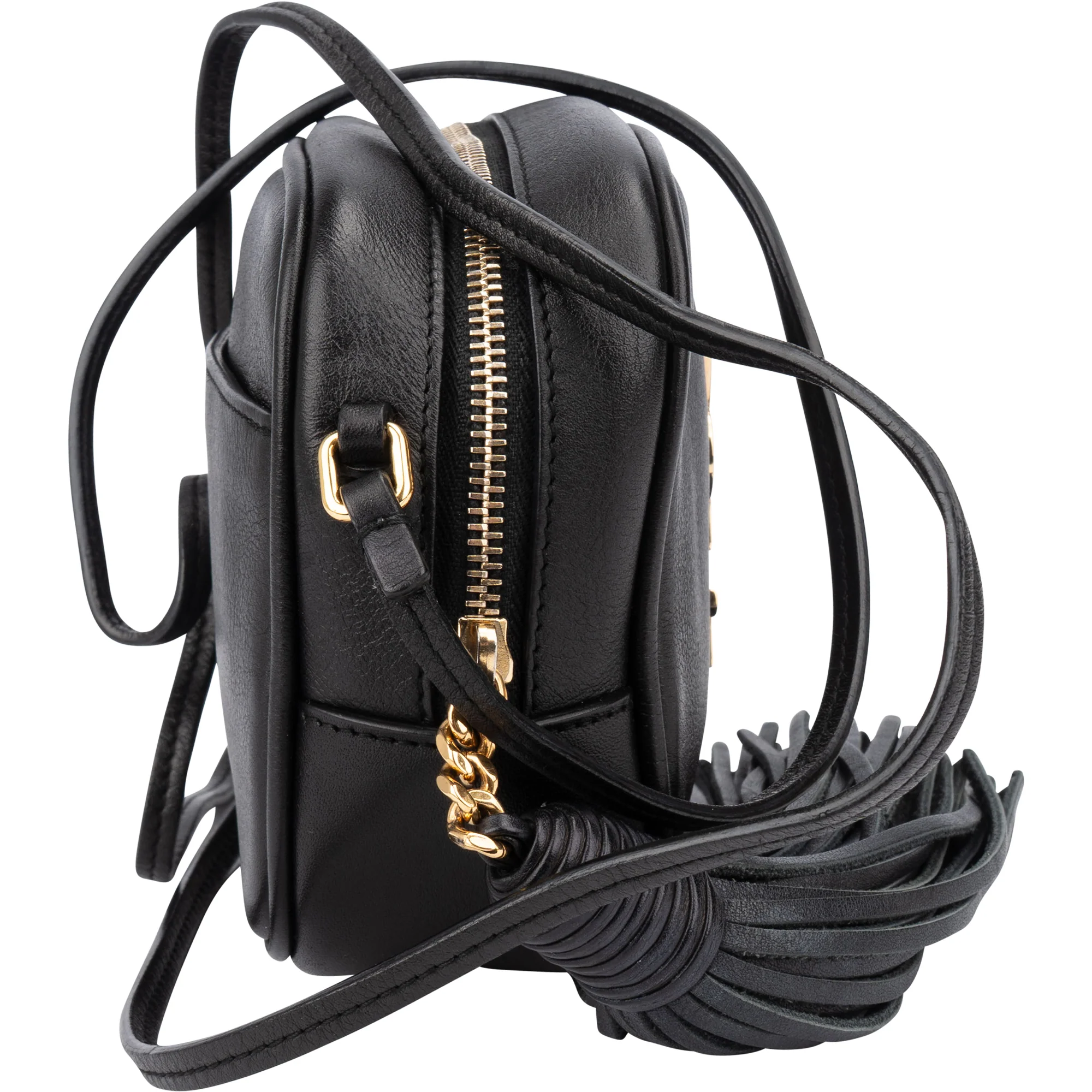 Saint Laurent Black Leather Blogger Crossbody Bag