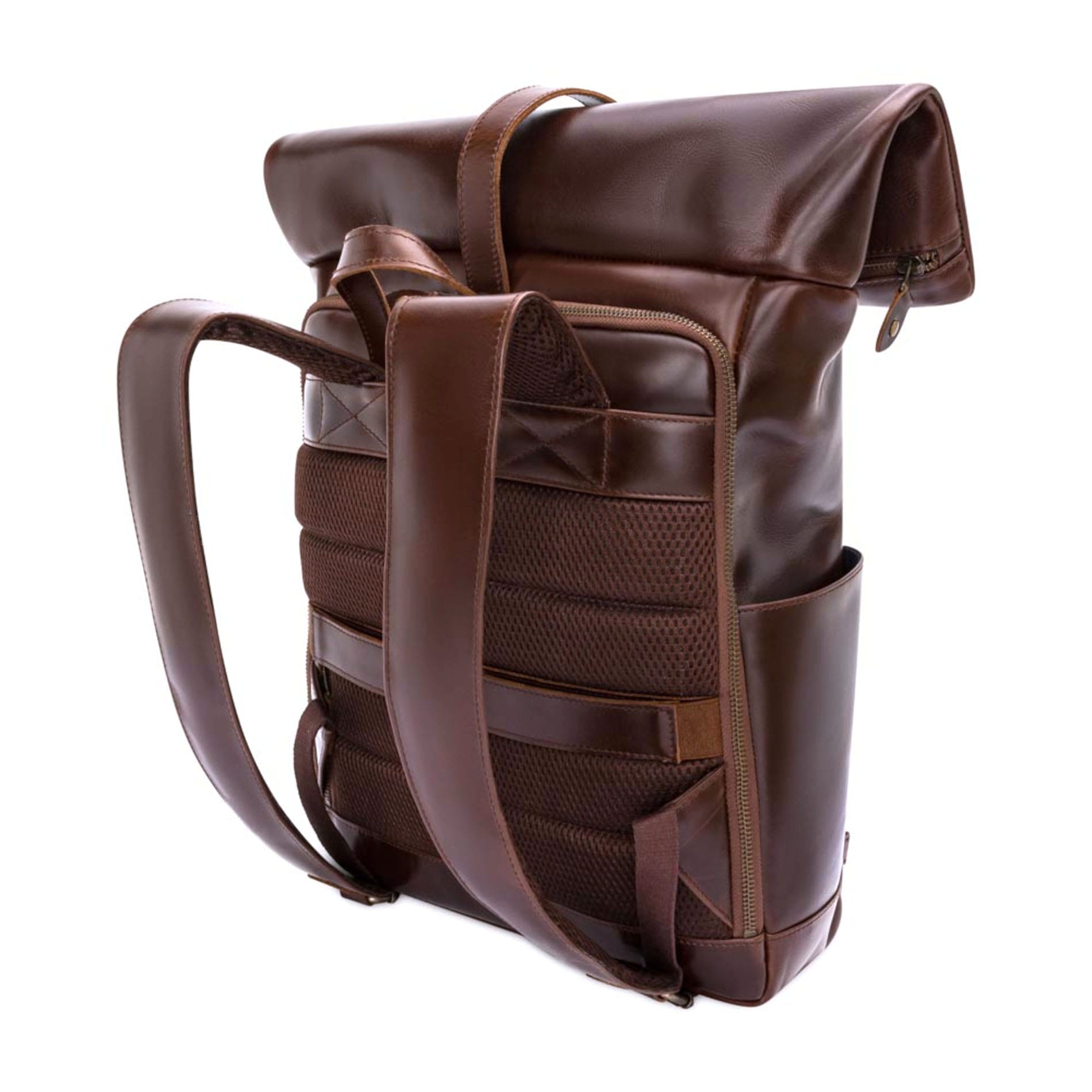 Rolltop Norman - BROWN/Dots