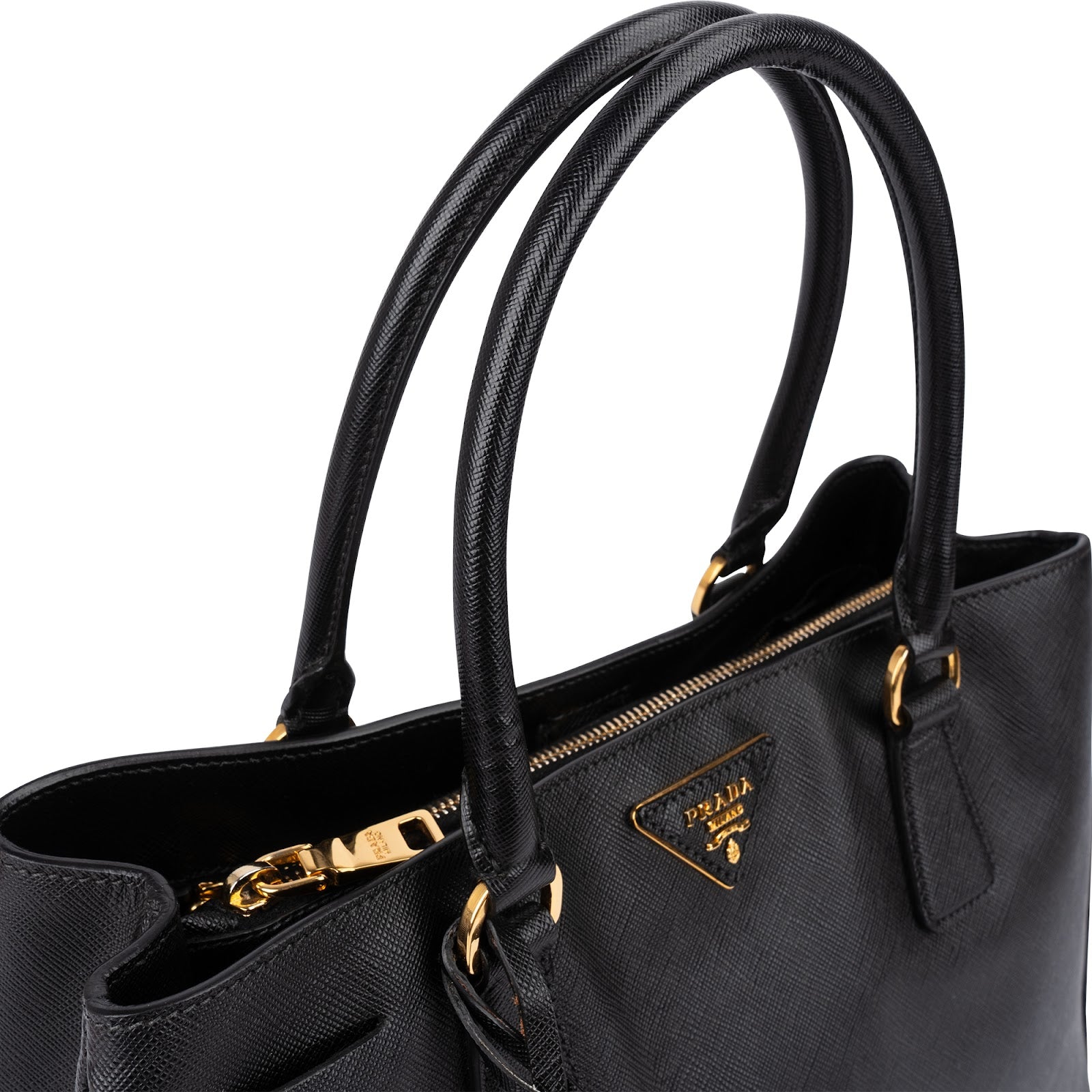 Prada - Galleria Handbag Black
