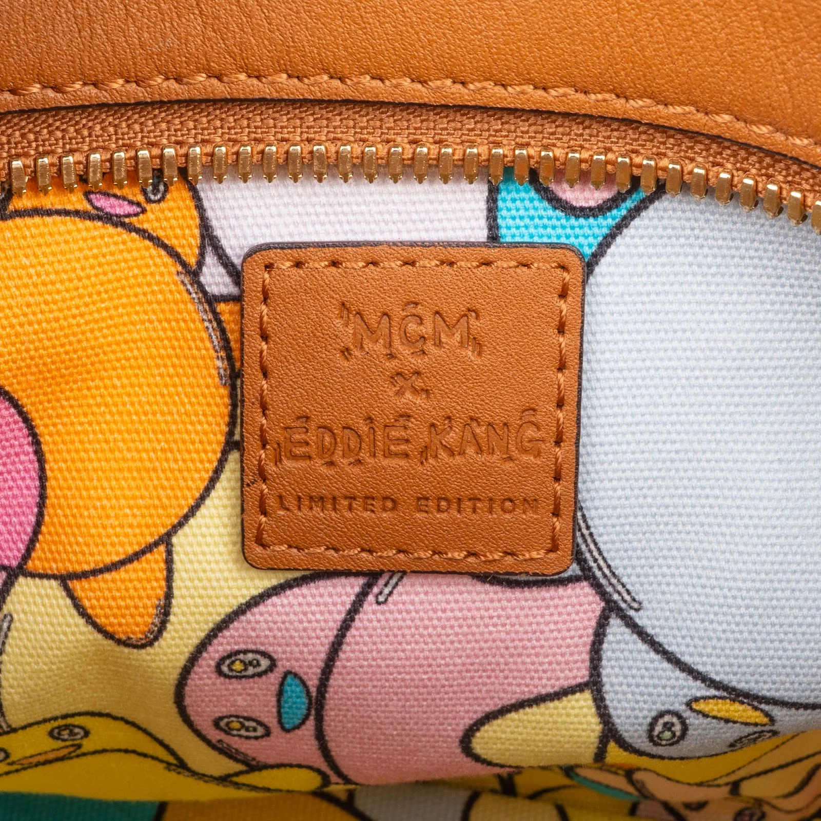 MCM Monogram Visetos X Eddie King Mini Aren Handbag