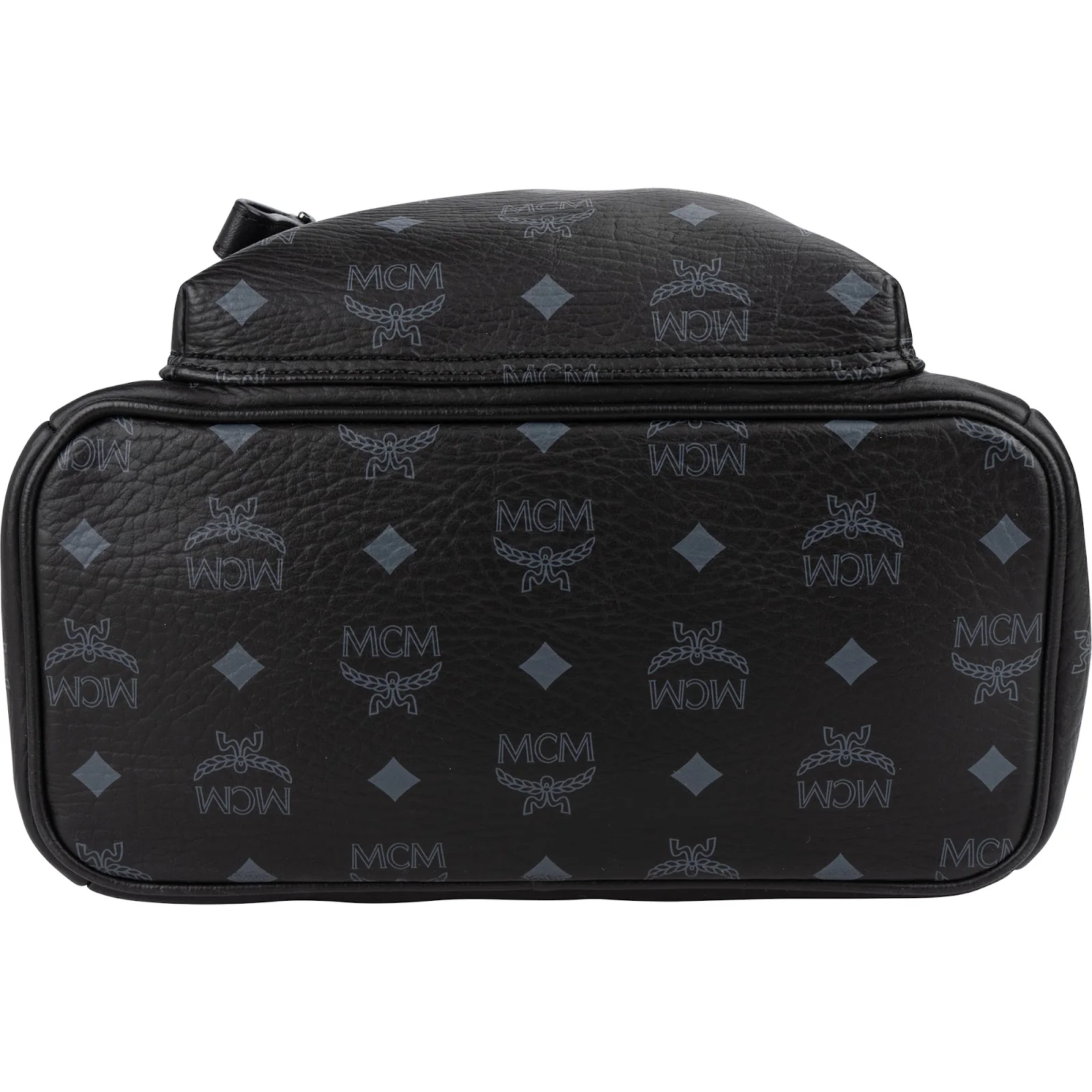 MCM Monogram Visetos Stark Side Studs Small Backpack