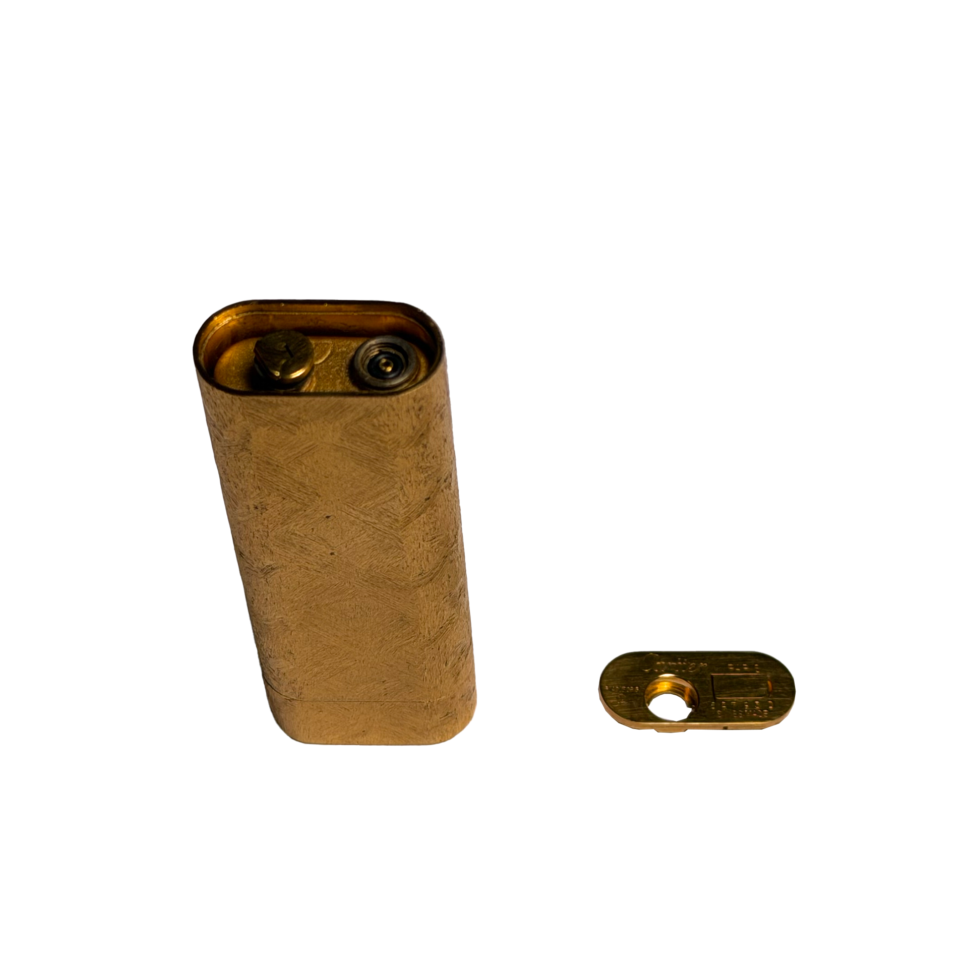 Cartier - Brut Pattern Vintage Feuerzeug