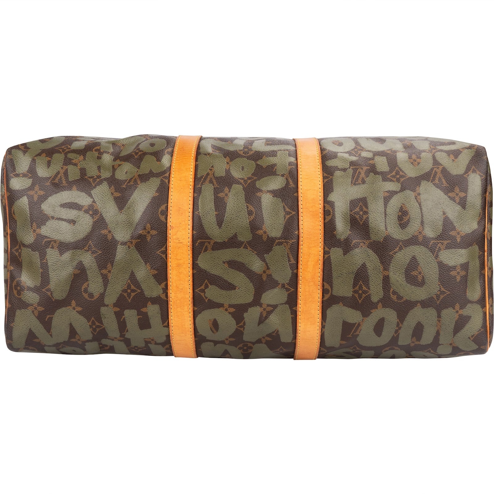 Louis Vuitton Limited Graffiti Monogram Canvas Keepall 50 Reisetasche
