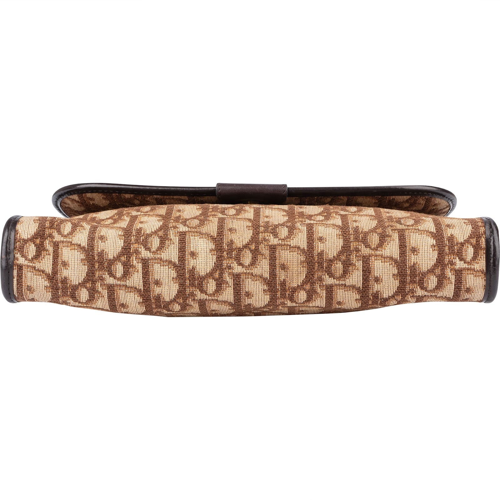 Christian Dior Trotter Monogram Single Flap Crossbody Bag