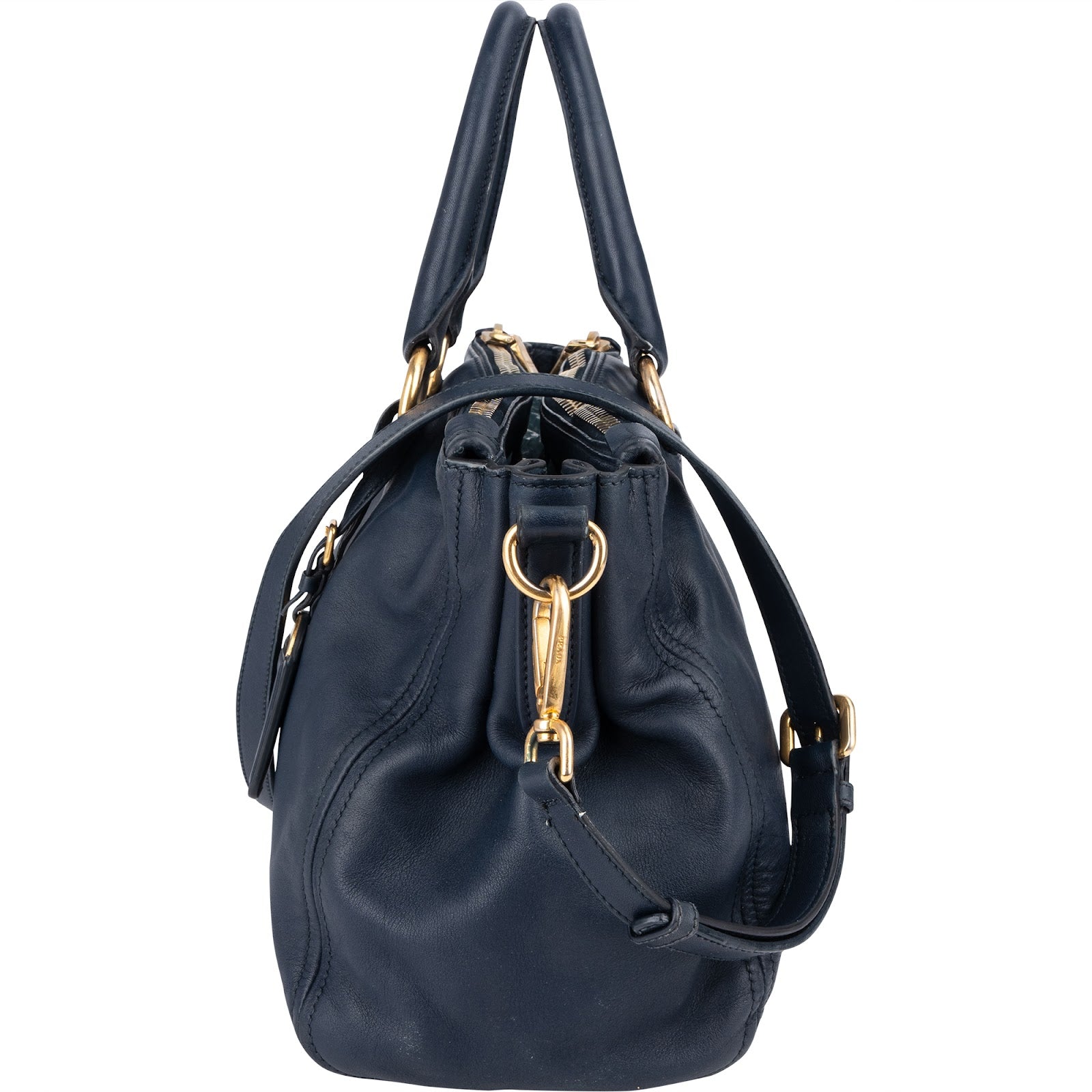 Prada Vitello Daino Soft Leather Handbag