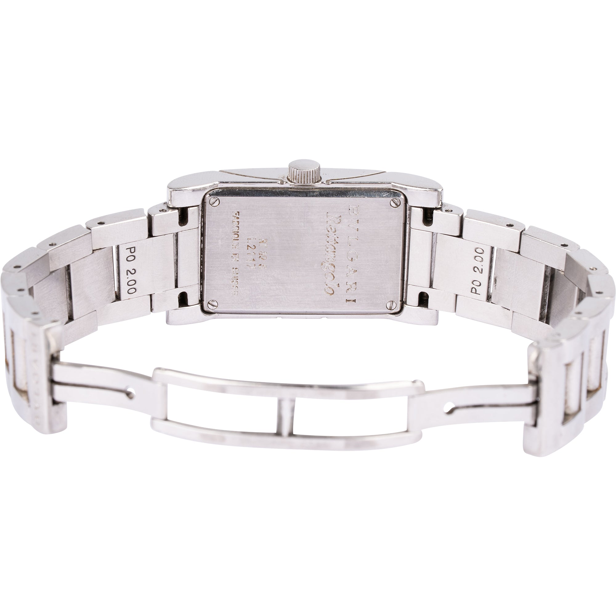 Bvlgari - Rettangolo RT39S Damenuhr