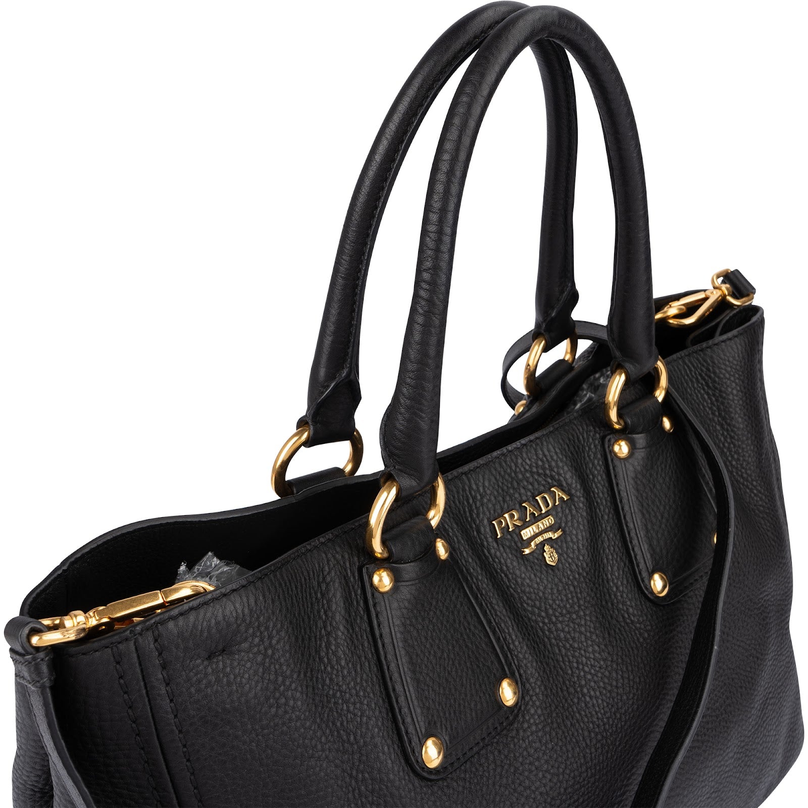 Prada – Vitello Daino Tote Handbag