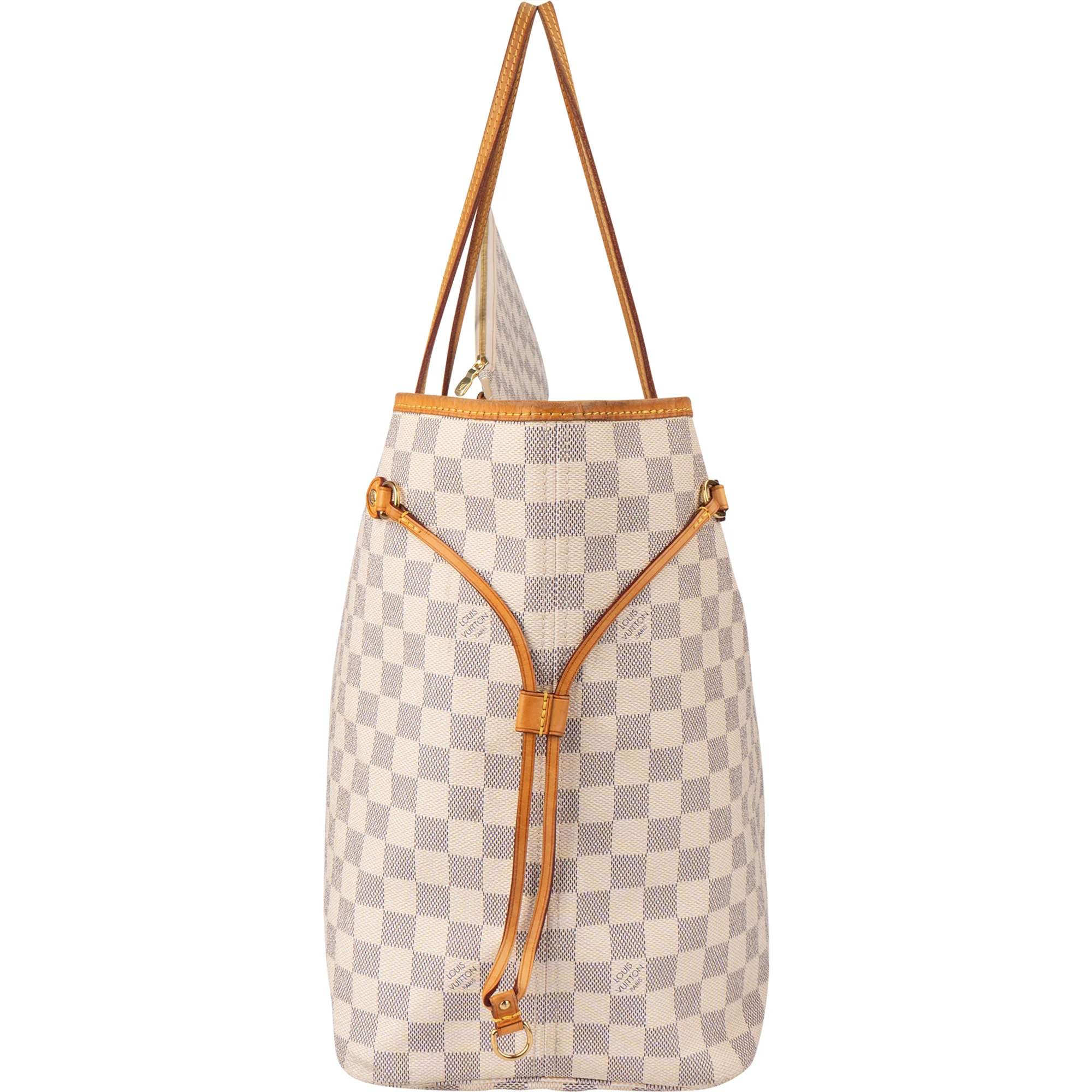 Louis Vuitton Damier Azur Monogram Neverfull GM Shopper