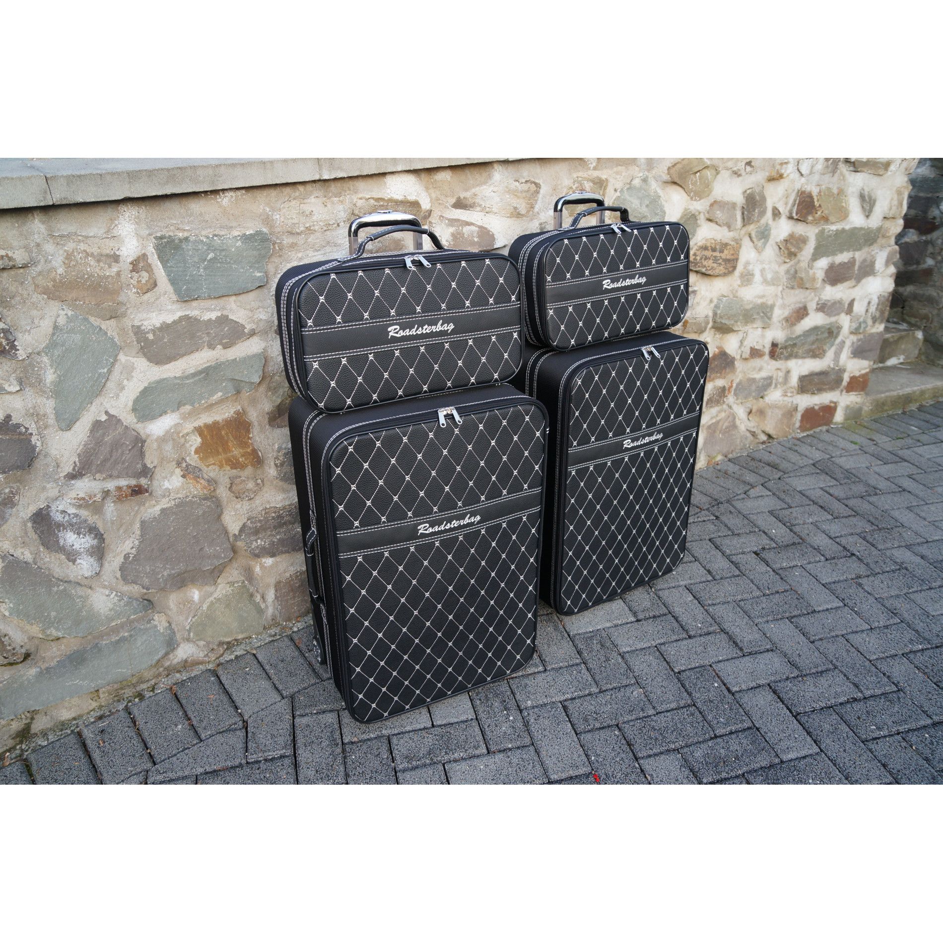 E-Klasse Coupé, Teilleder (EU) Kofferset Kofferraum 4-tlg.