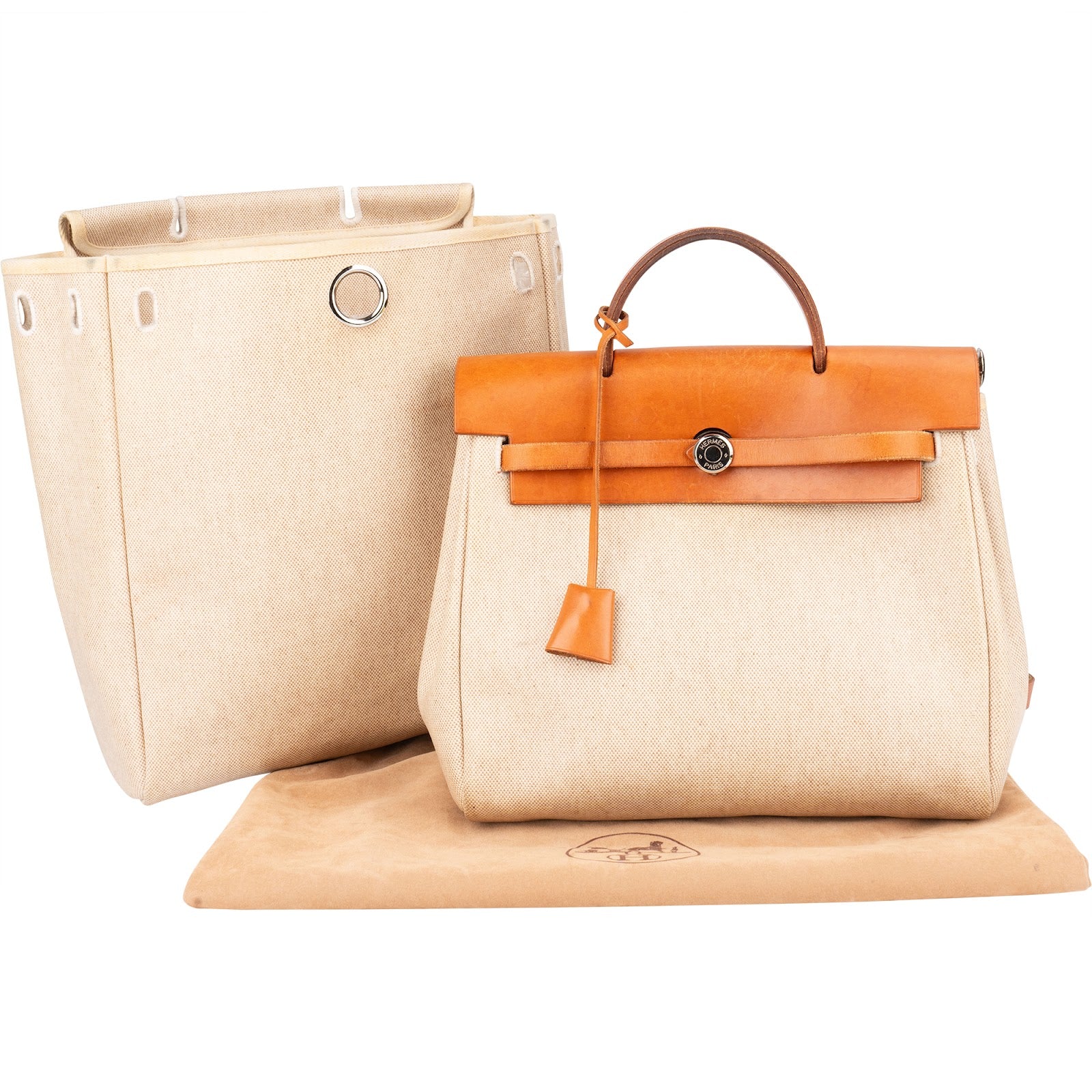 Hermès Classic Eolebag Herbag PM 2 in 1 Backpack