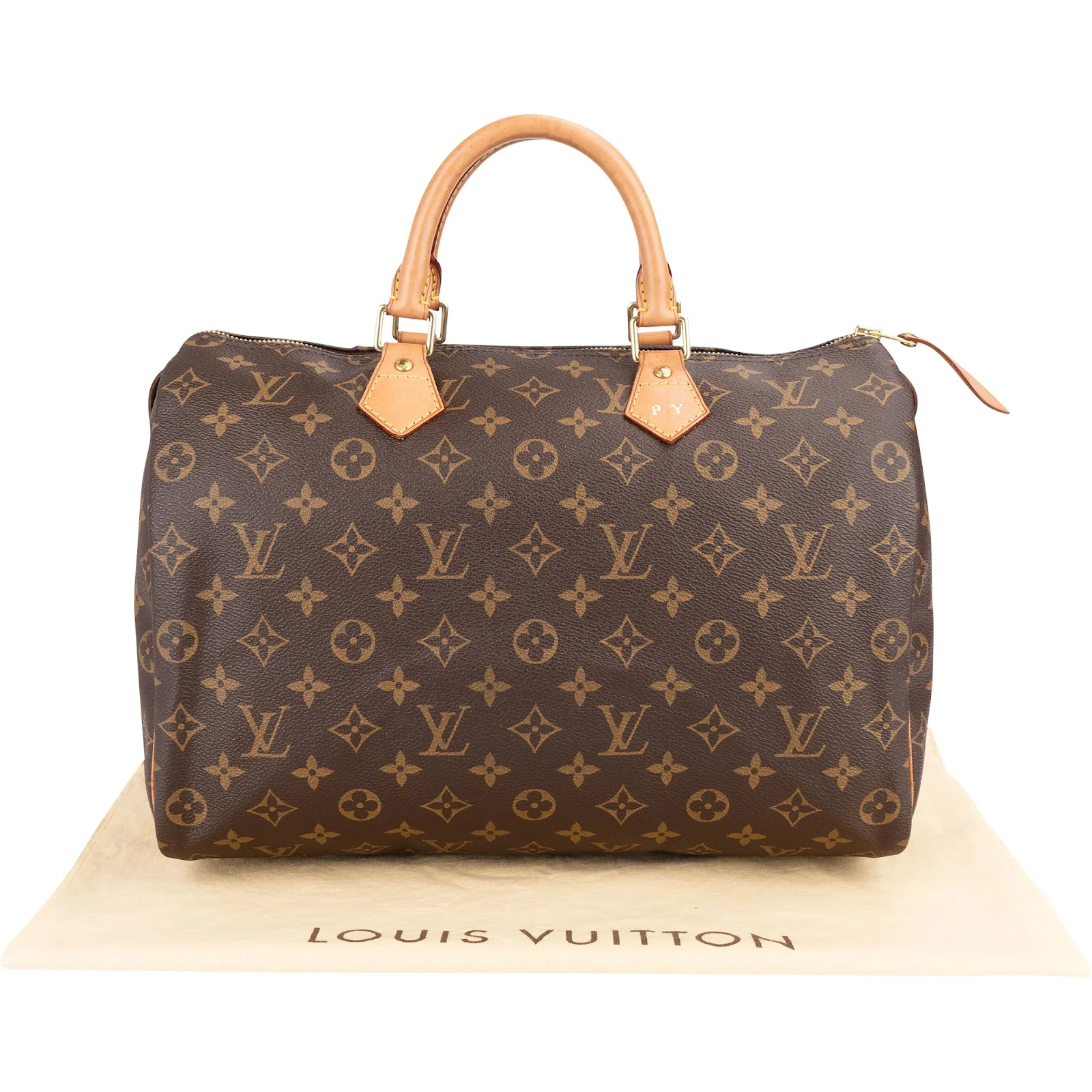 Louis Vuitton Monogram Canvas Speedy 35 Handbag