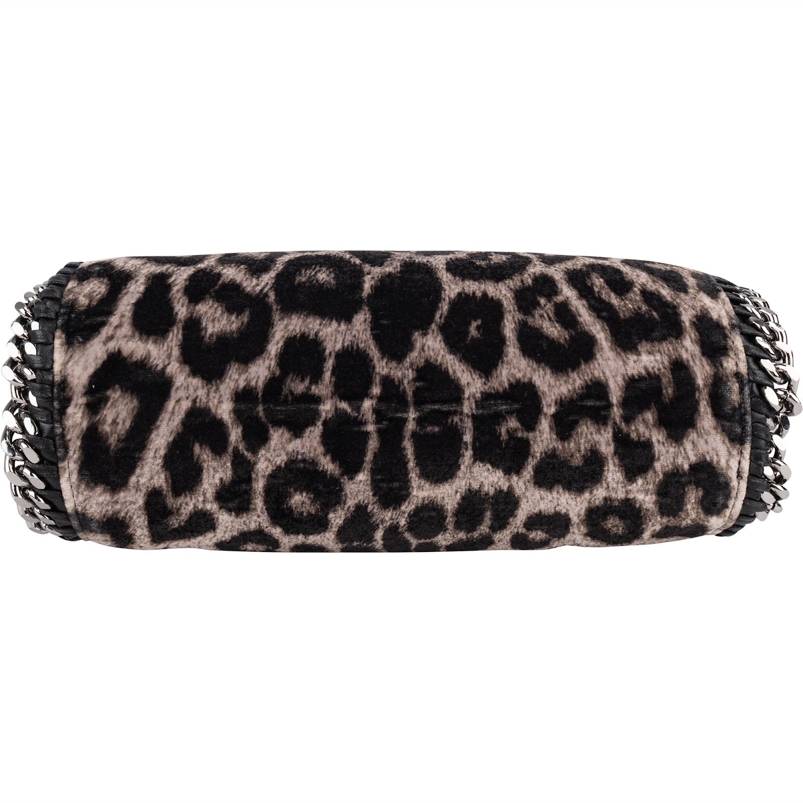 Stella McCartney Leopard Fur Print Falabella Tote Crossbody Handbag