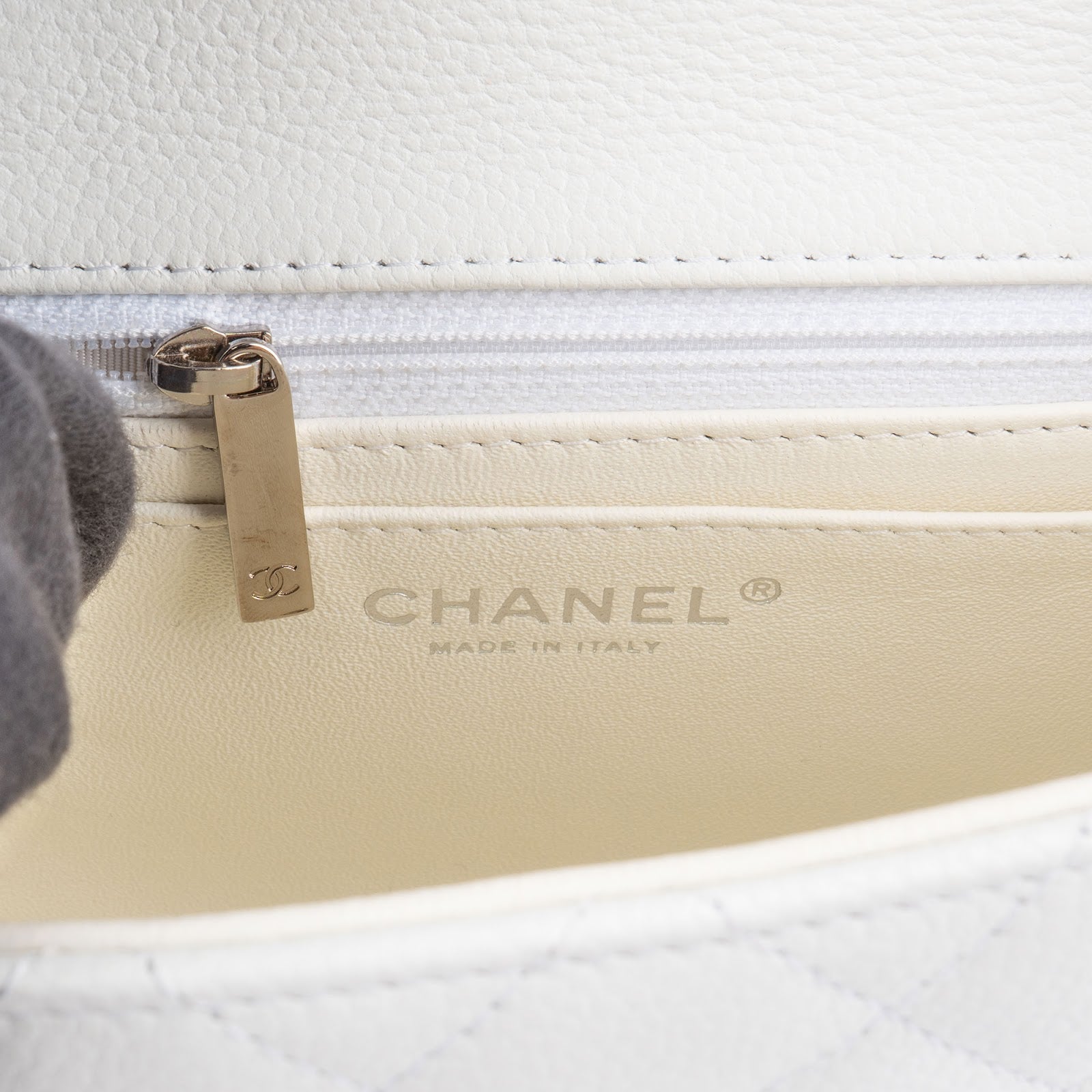 Chanel - Mini Square Single Flap Crossbody Bag