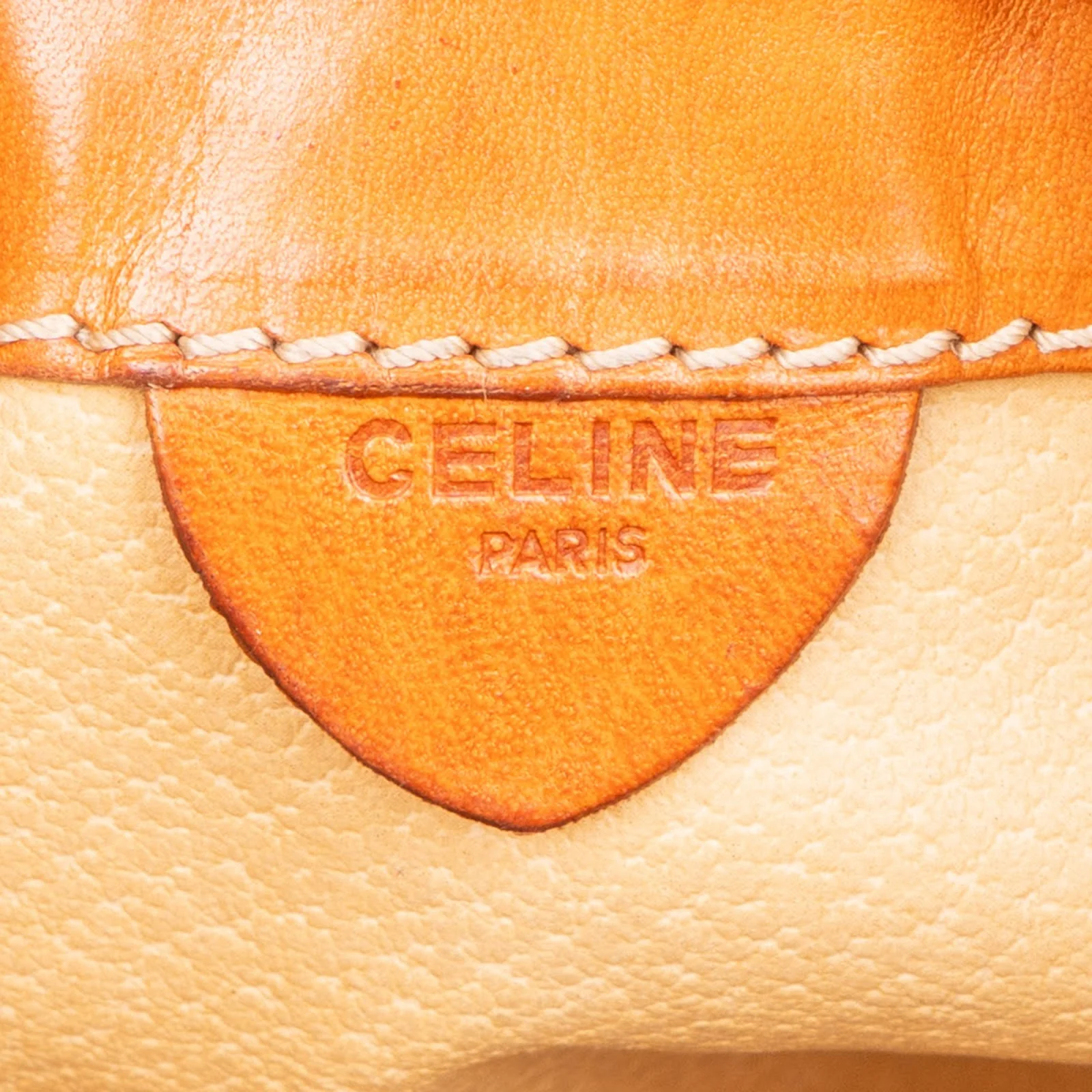 Celine Macadam Canvas Drawstring Bucket Shoulder Bag