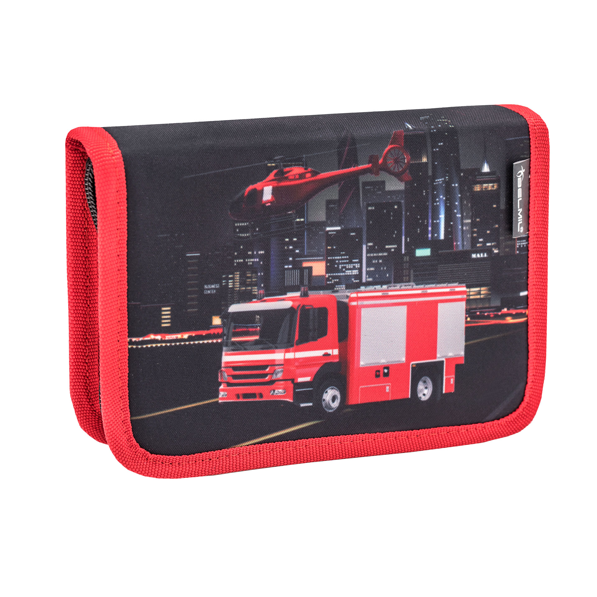 Classy ergonomisches Schulranzen-Set 4-teilig - Firetruck 2 