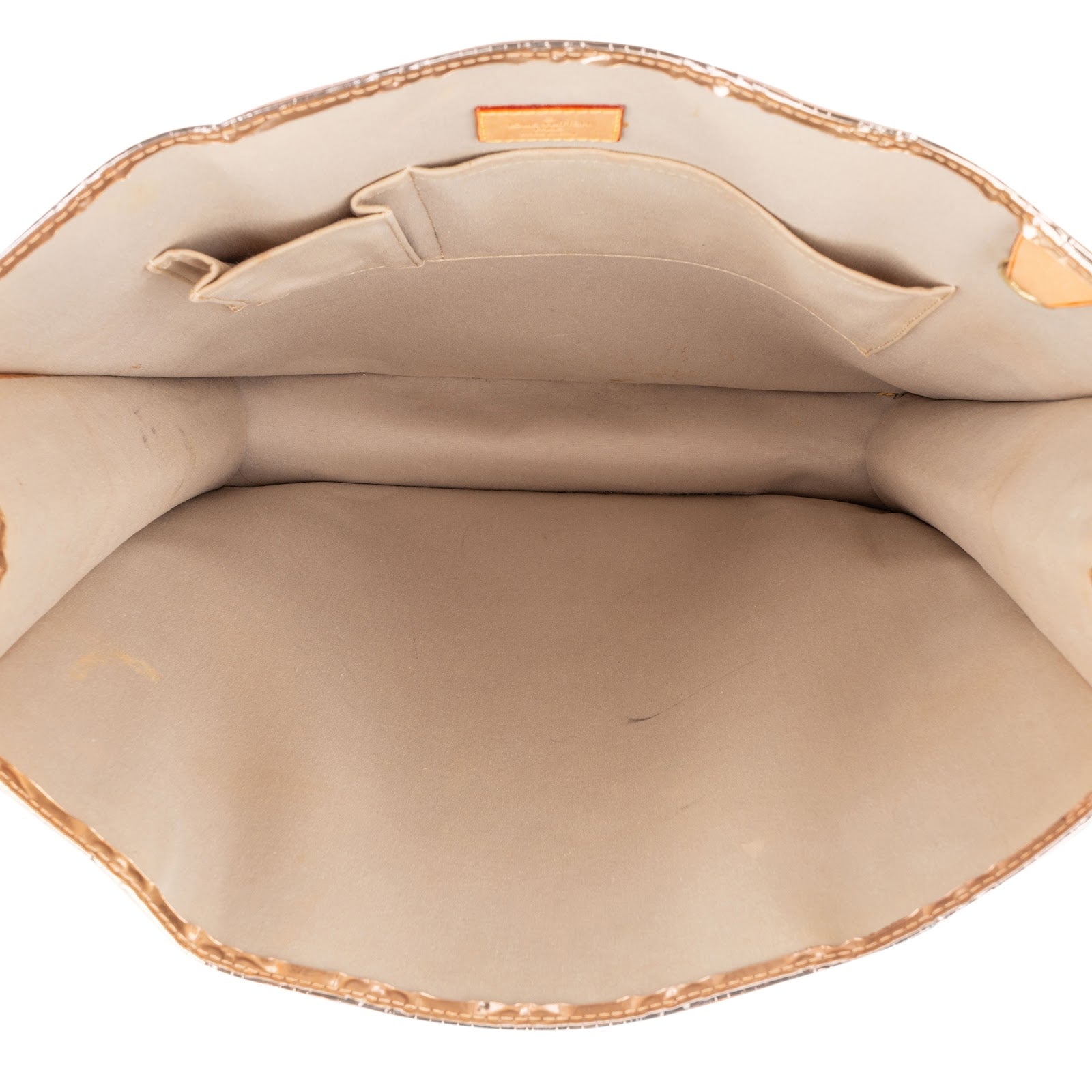 Louis Vuitton Limited Monogram Miroir Metallic Sac Plat