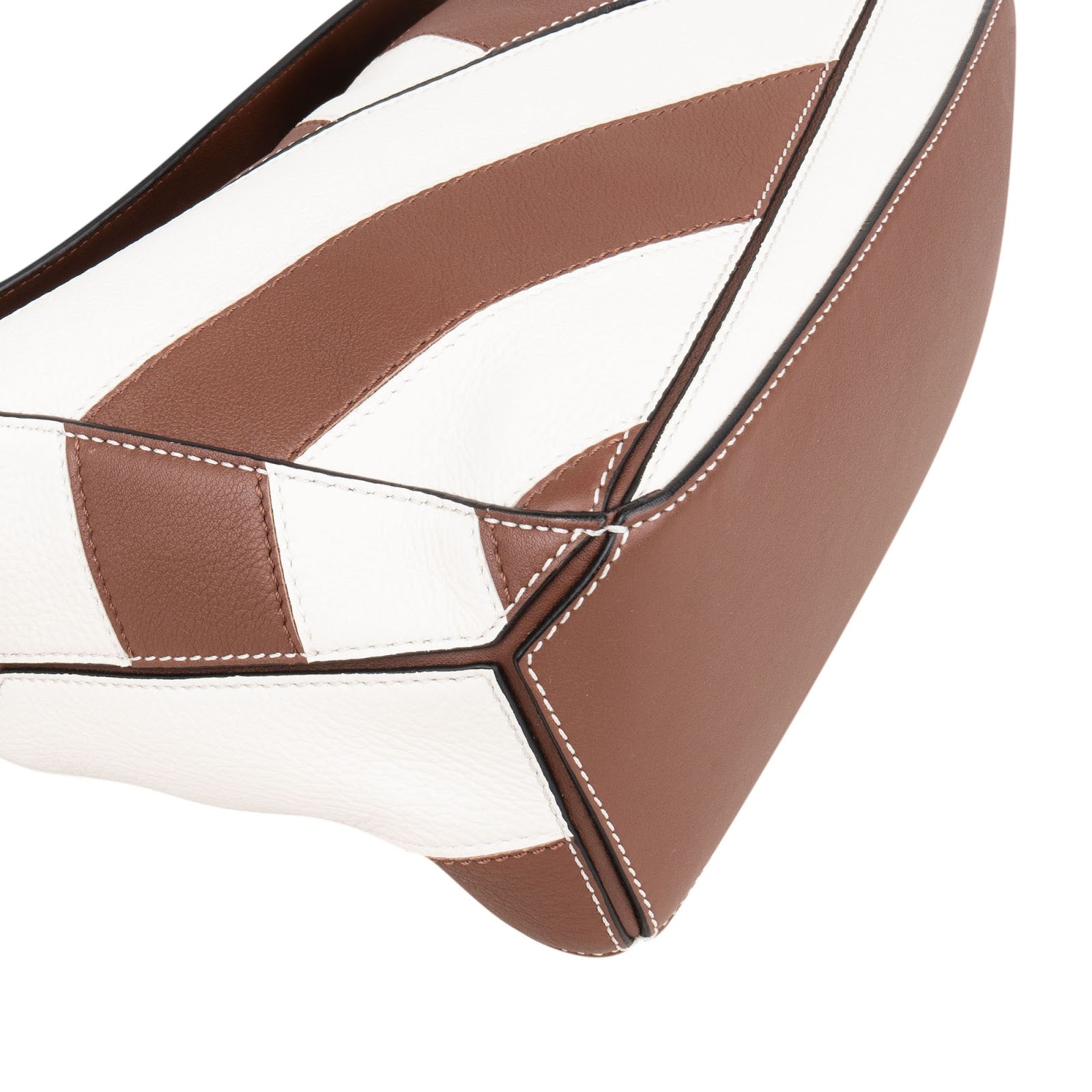 Torebka Loewe Striped Leather Puzzle