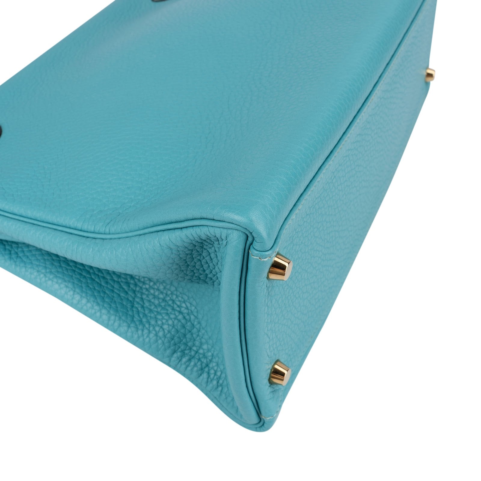 Hermès – Kelly 32 Handbag in Bleu Saint-Cyr