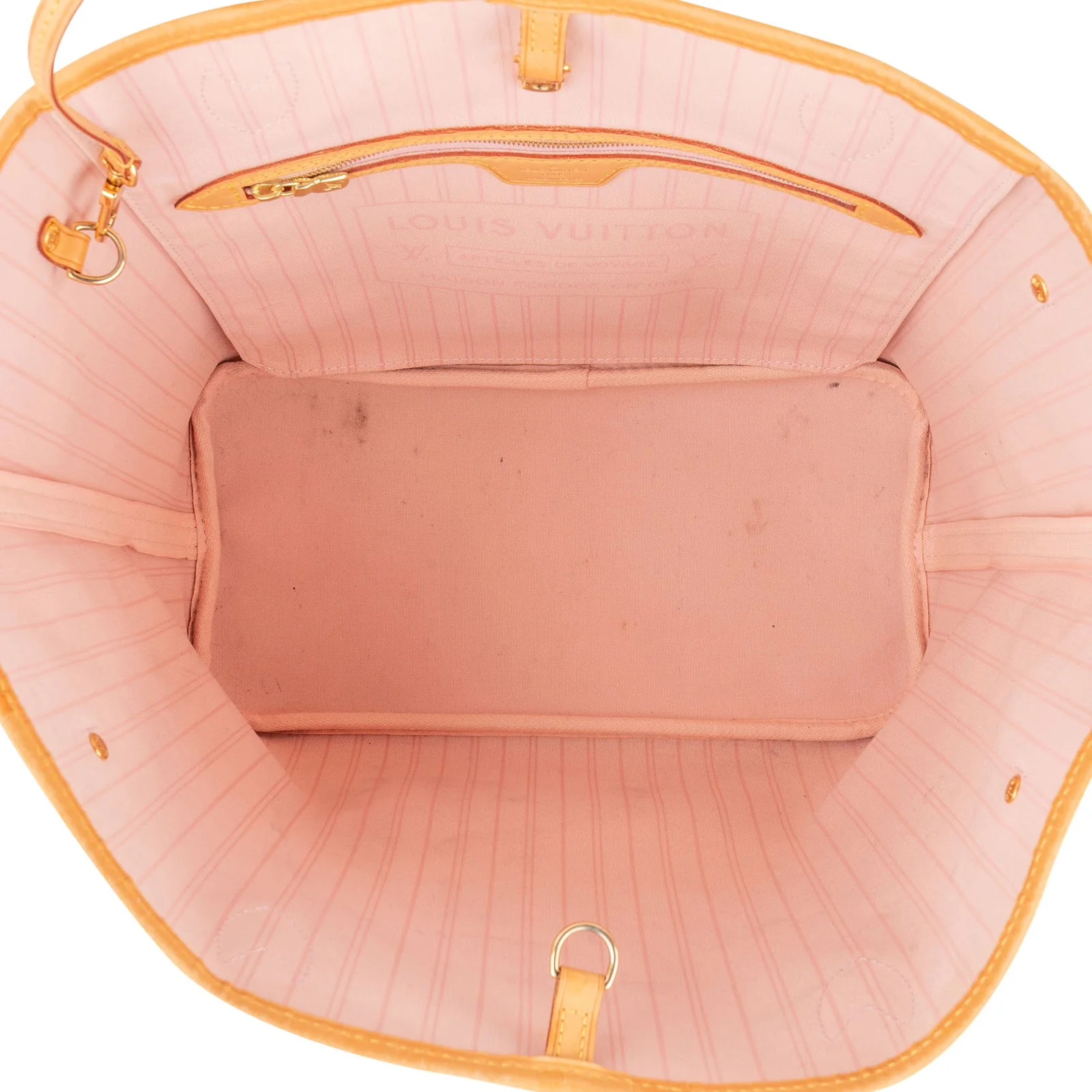 Louis Vuitton Monogram Damier Azur Neverfull MM Shoulder Bag