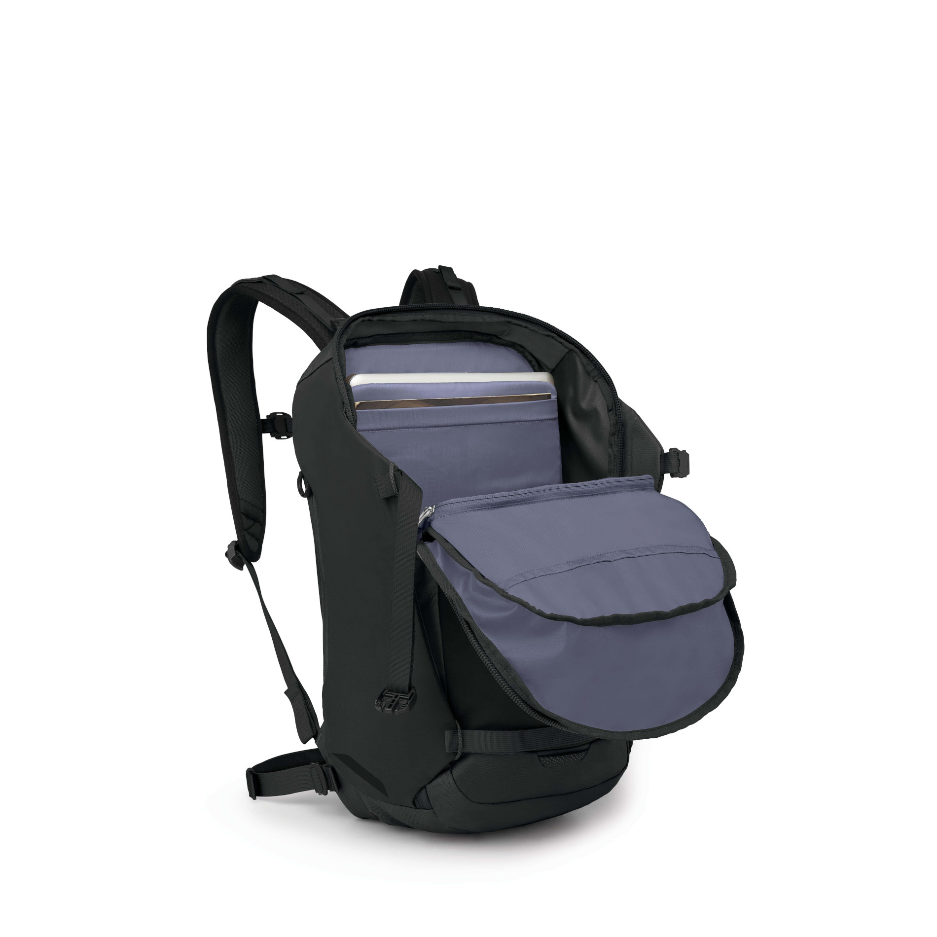 Fahrradrucksack Metron 24  - Black/Anchor Blue OS