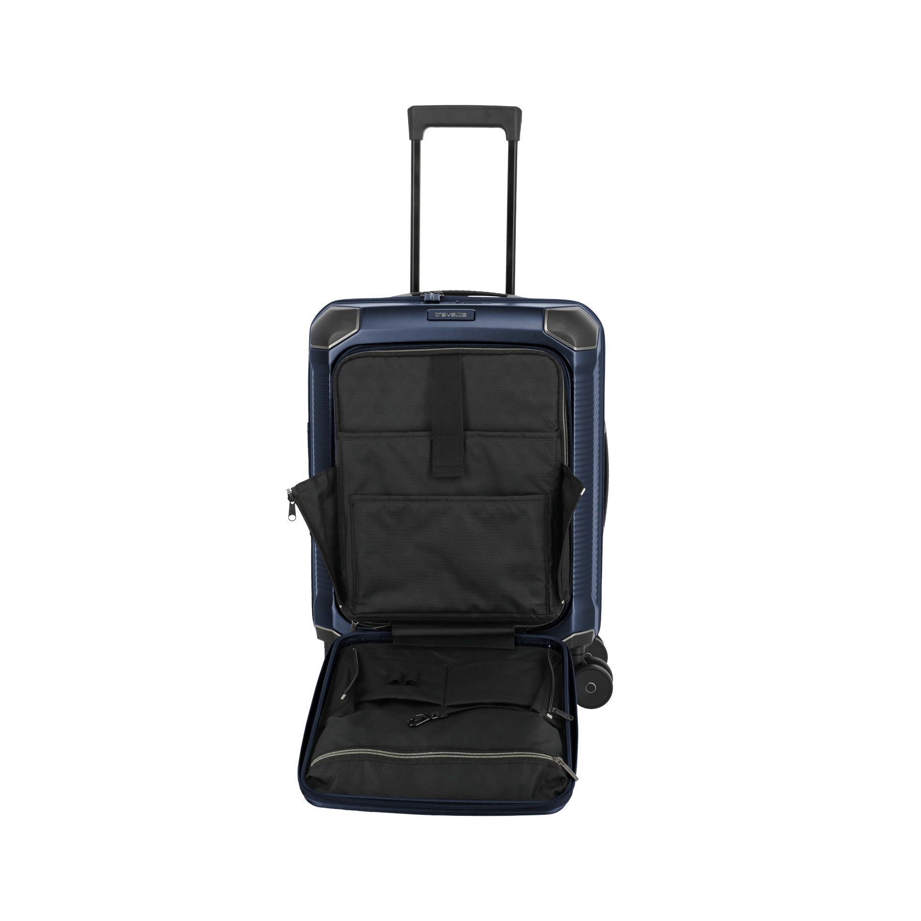 MILLENNIUM Handgepäck S (55cm) mit Vortasche - Navy
