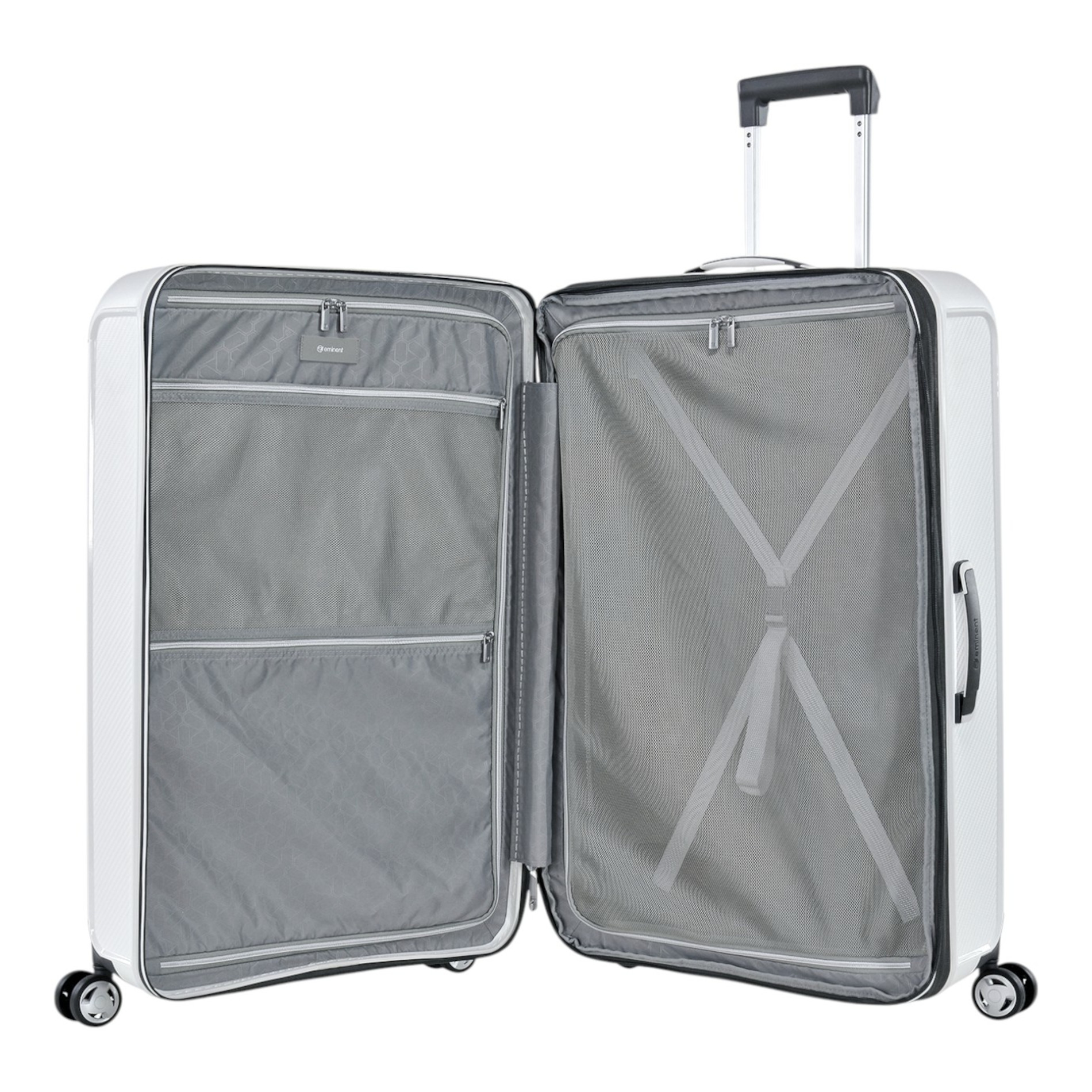 AEGIS trolley L (78 cm) erweiterbar - weiß