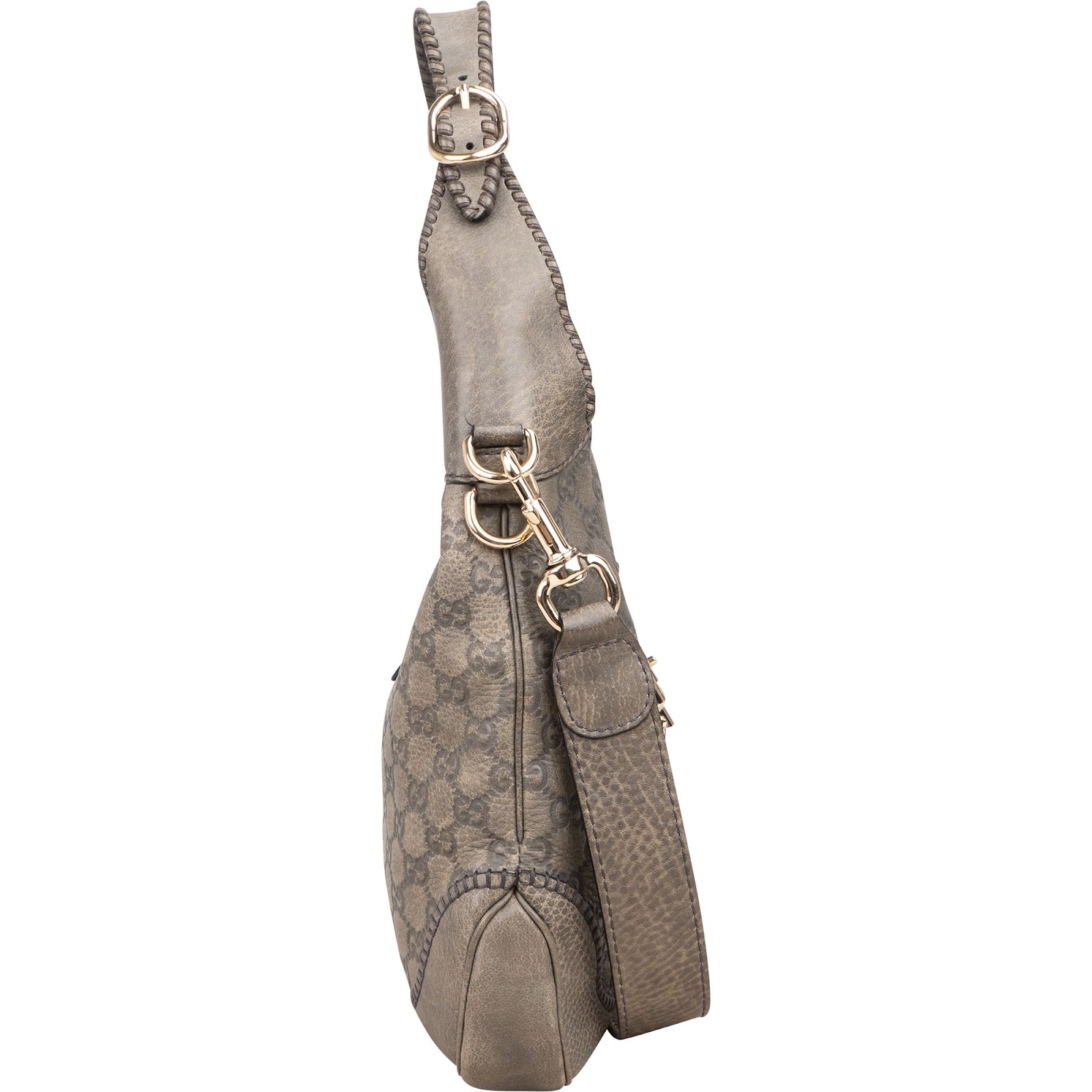 Gucci Guccissima Leather GG Jackie Shoulder Bag