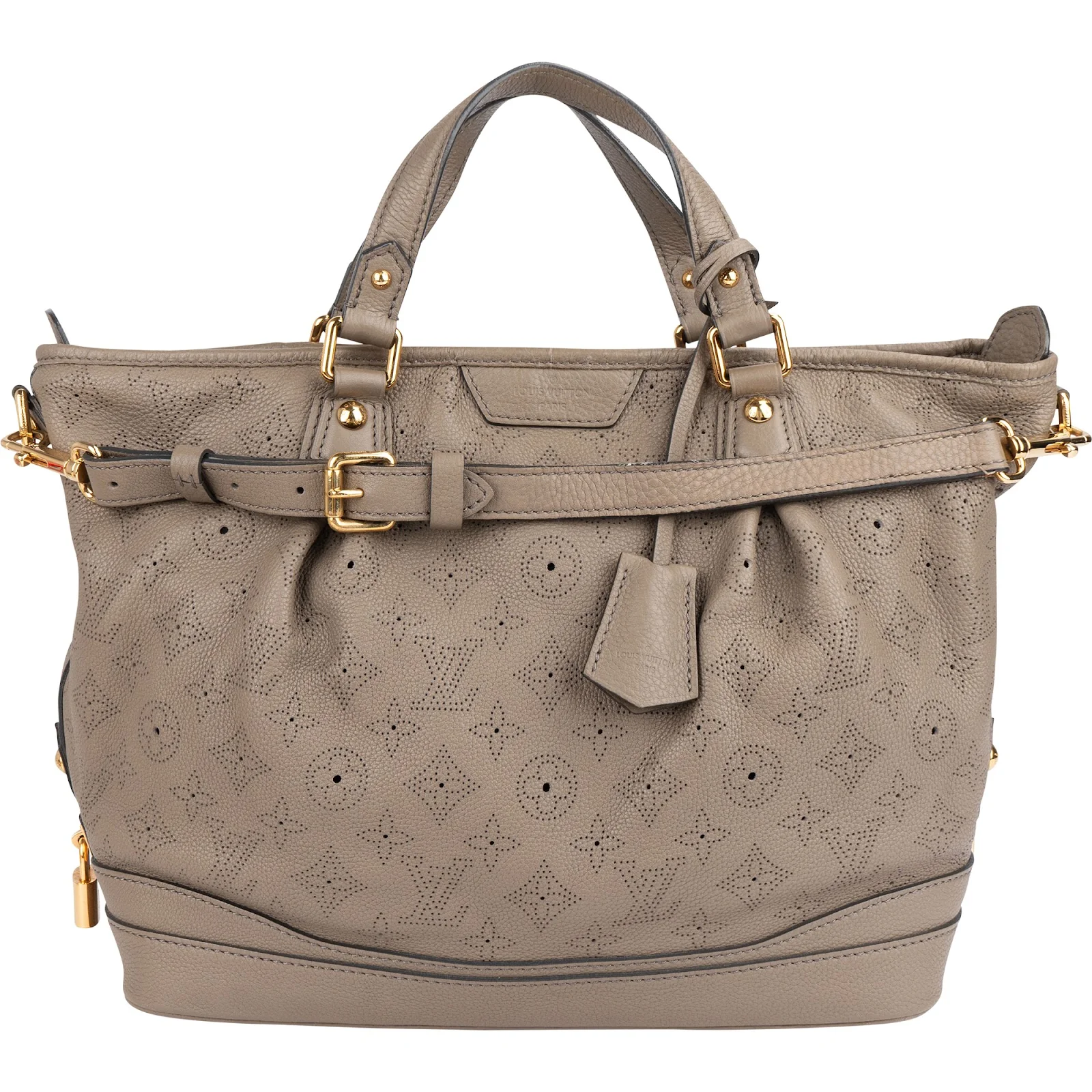 Louis Vuitton Canvas Monogram Mahina Leather Stellar PM Handbag