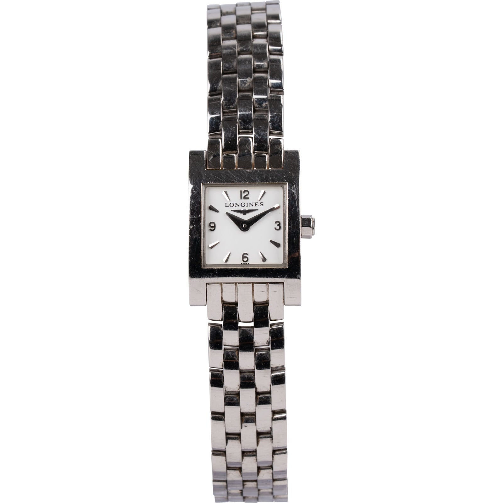 Longines Silver Tone DolceVita Damenuhr