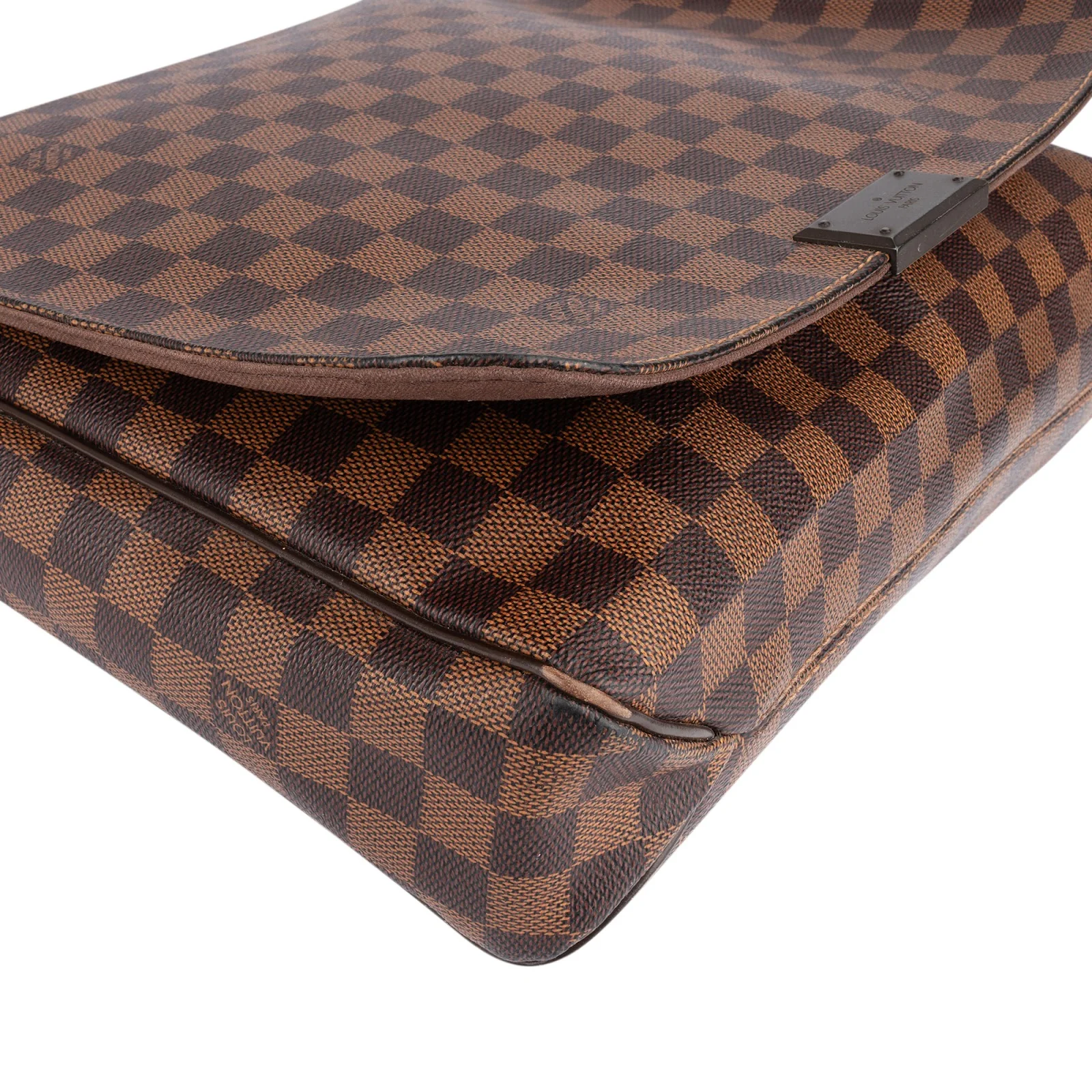Louis Vuitton Monogram Damier Ebene Brooklyn Messenger Crossbody Bag