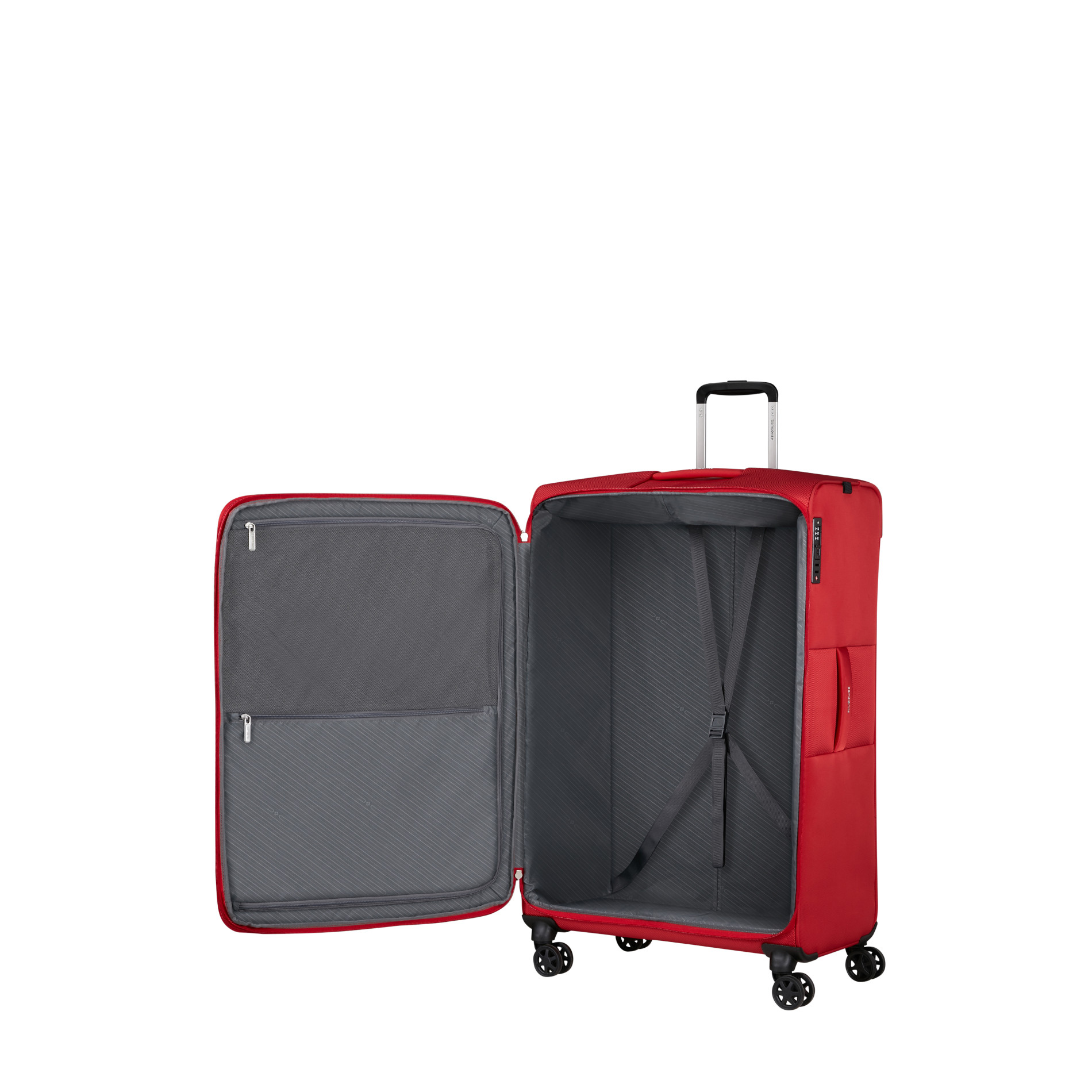 BASE BREEZE Trolley XL (81 cm) erweiterbar - RED