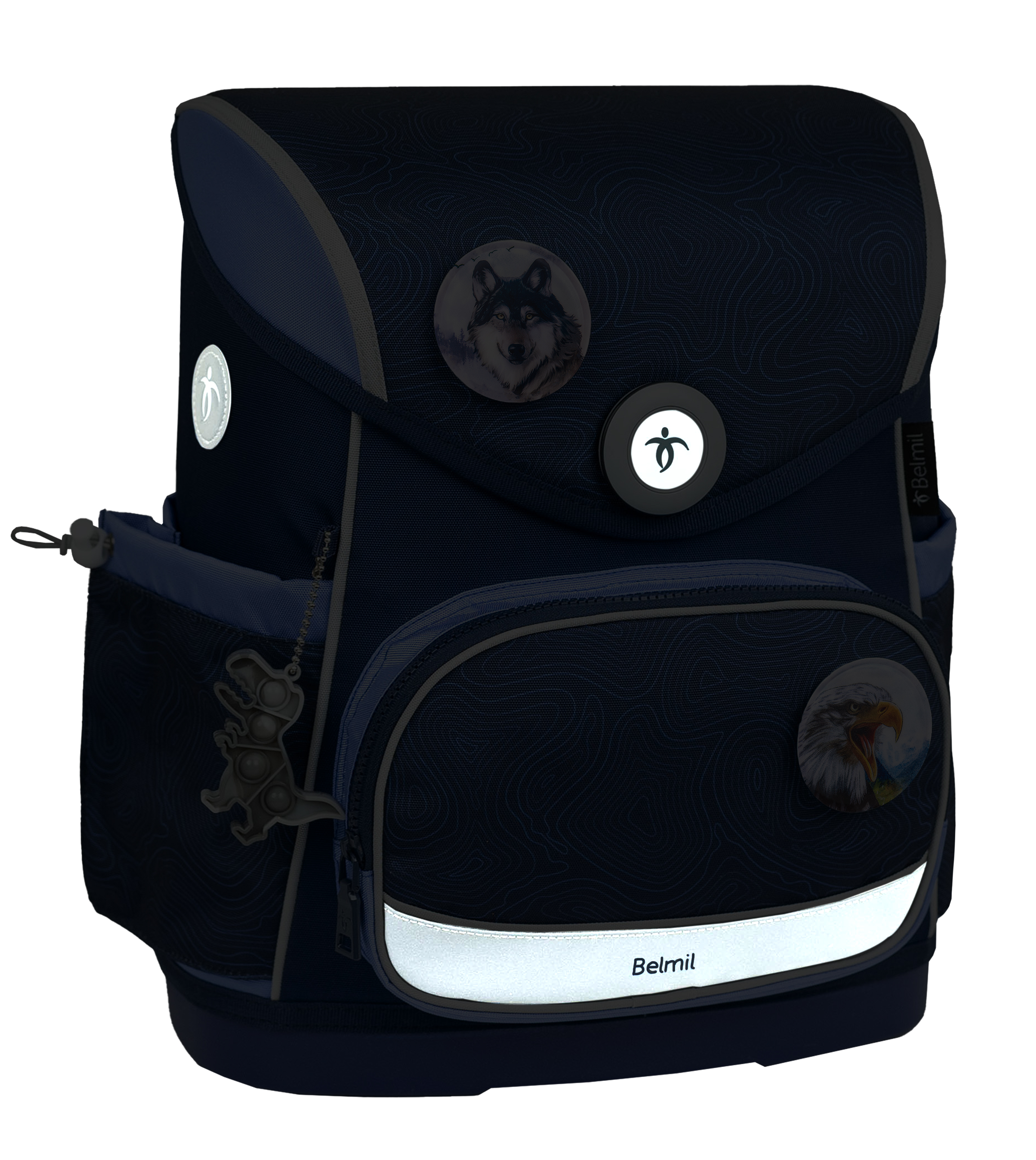 Compact Plus 5-piece satchel set - Topographic