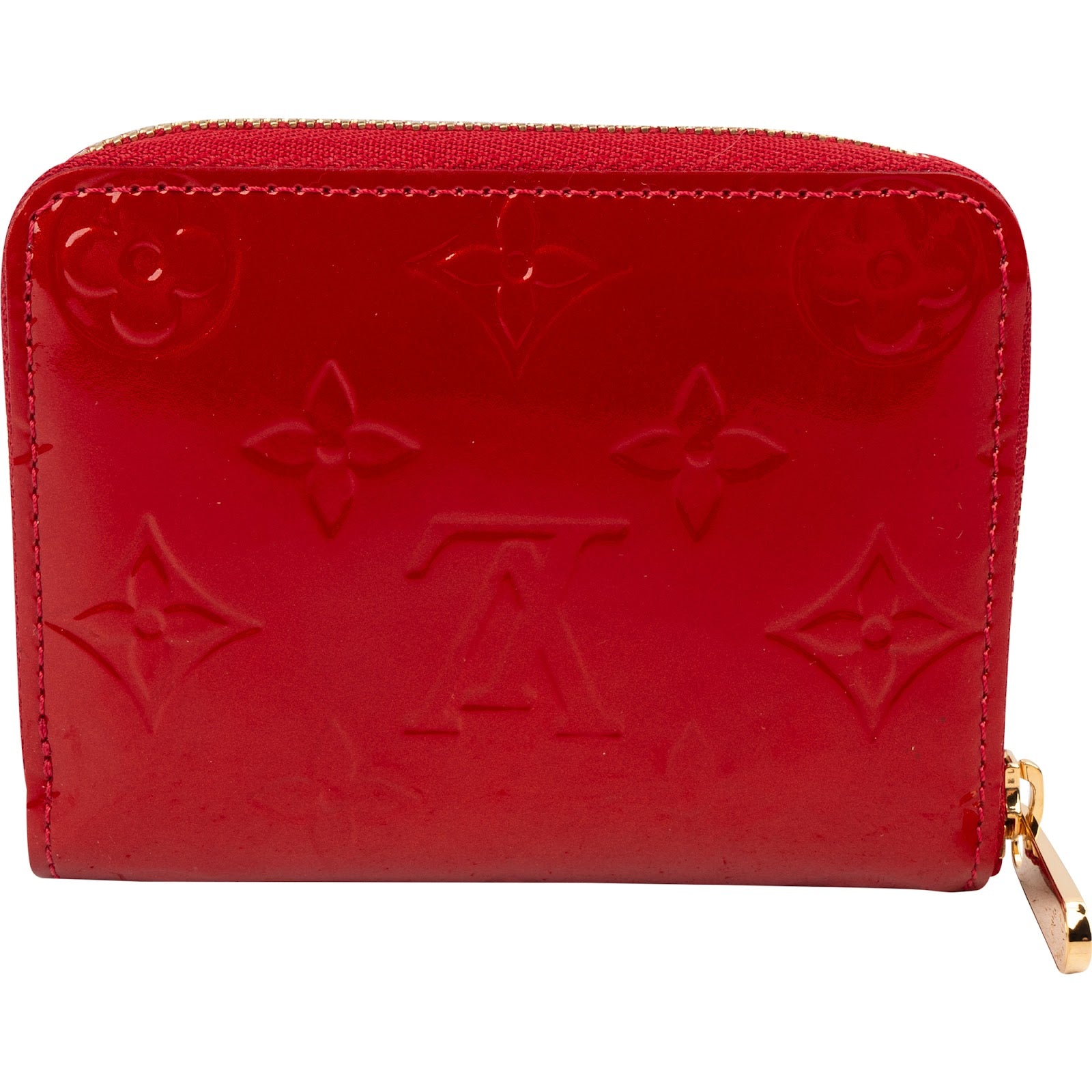 Louis Vuitton Monogram Vernis Leather Zippy Coin Purse Wallet