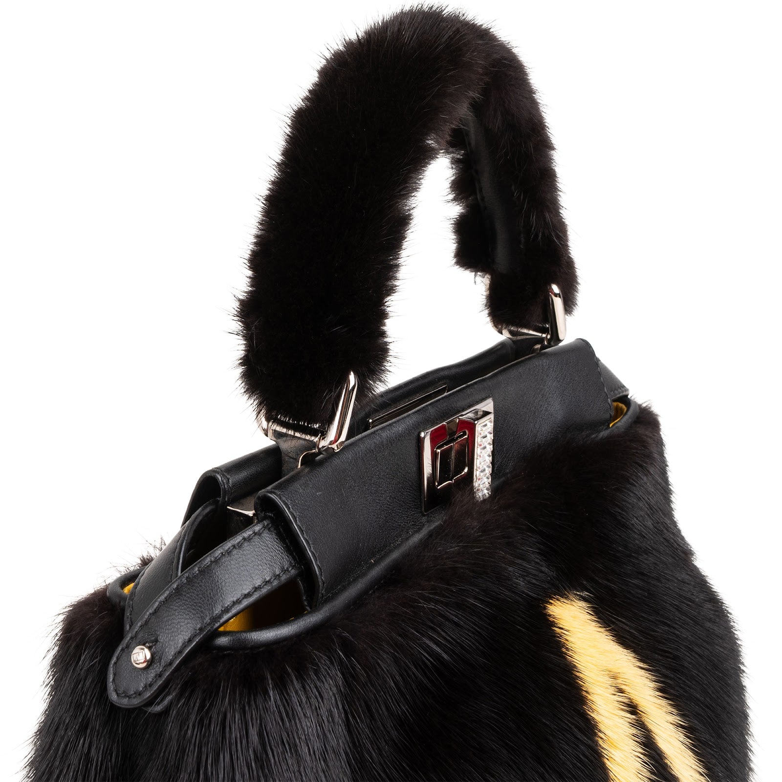 Fendi – Peekaboo Small Handbag (Fendi x Kingsley Fur Special Order „A")
