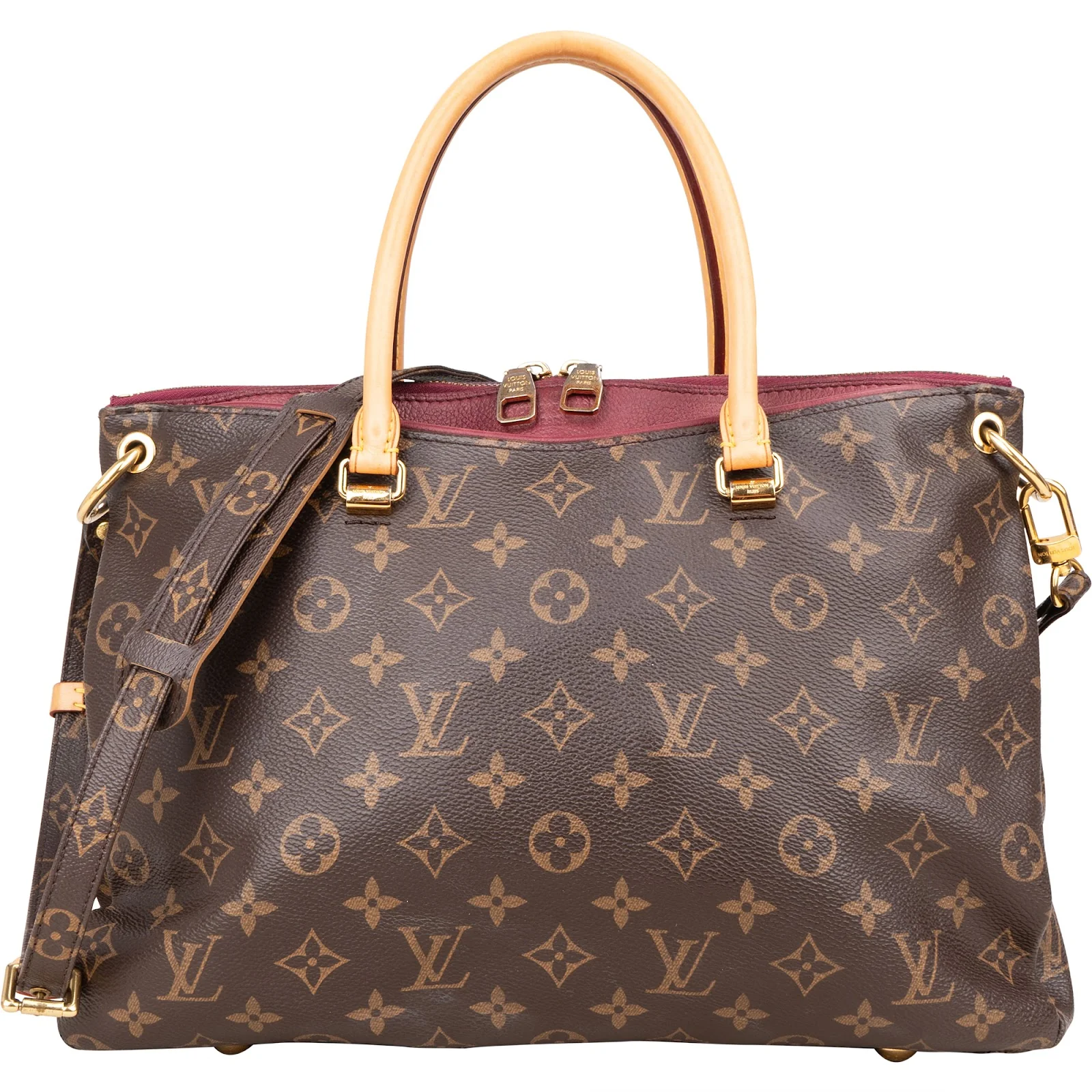 Louis Vuitton Monogram Canvas Pallas MM Handbag